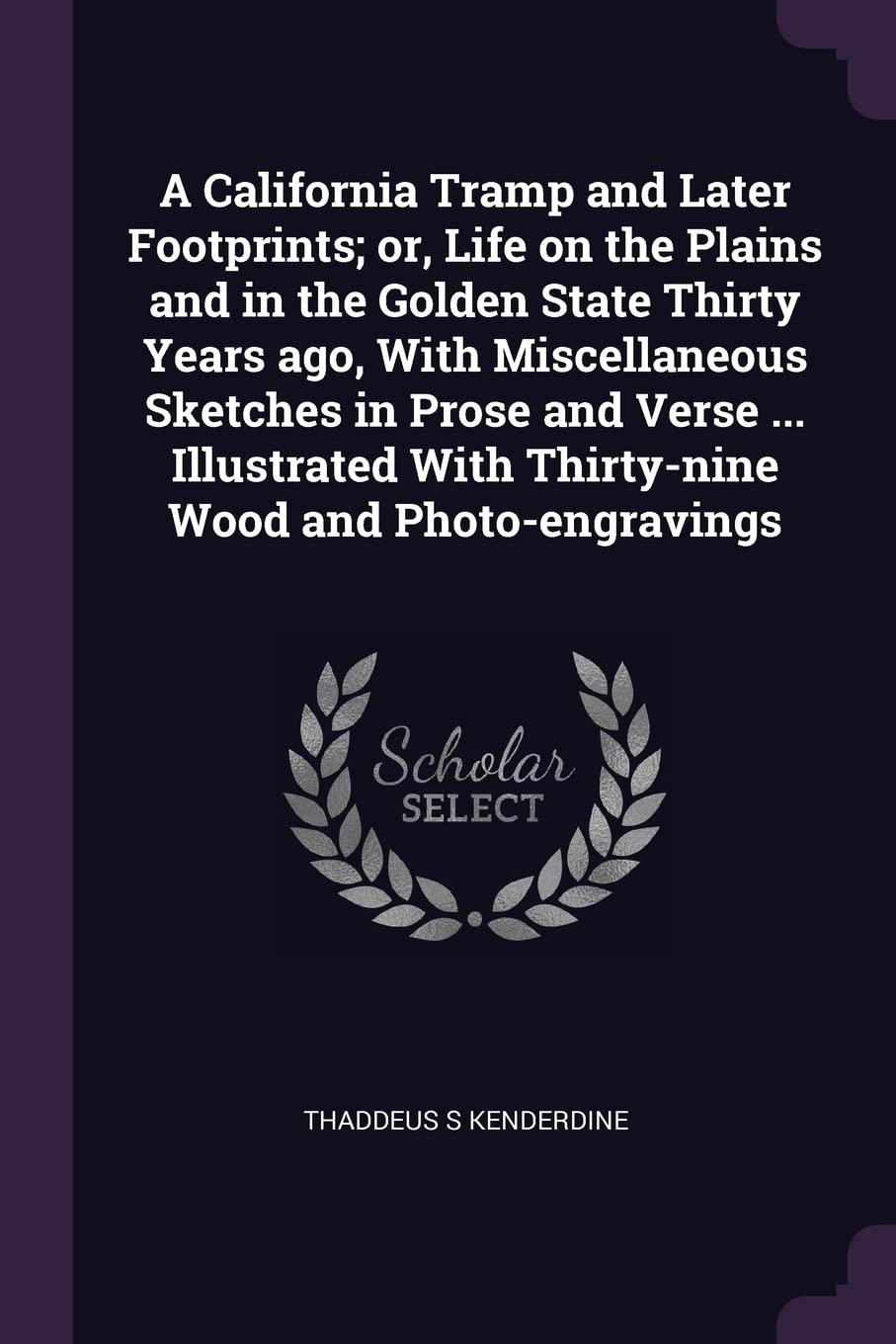 A California Tramp and Later Footprints; or, Life on the Plains and in the Golden State Thirty Years ago, With Miscellaneous Sketches in Prose and ... With Thirty-nine Wood and Photo-engravings Politics & History