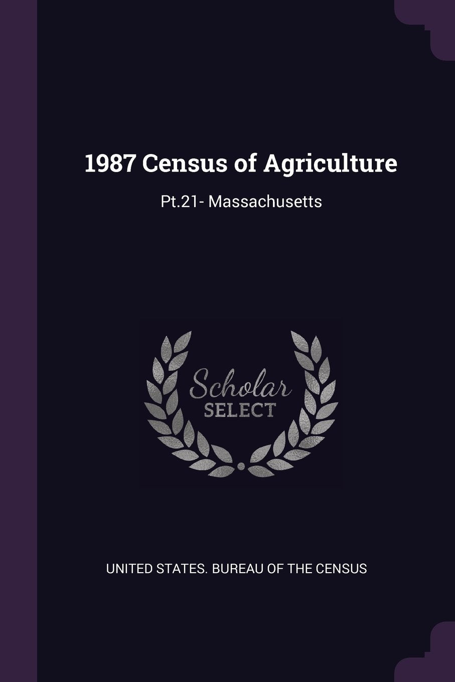 1987 CENSUS OF AGRICULTURE Books