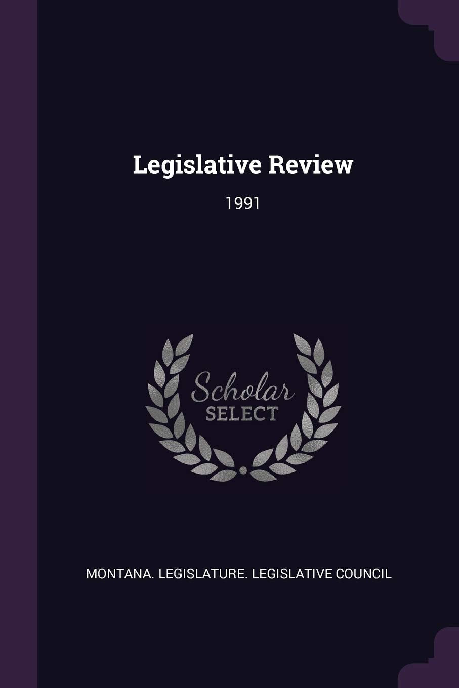 Legislative Review: 1991 Politics & History