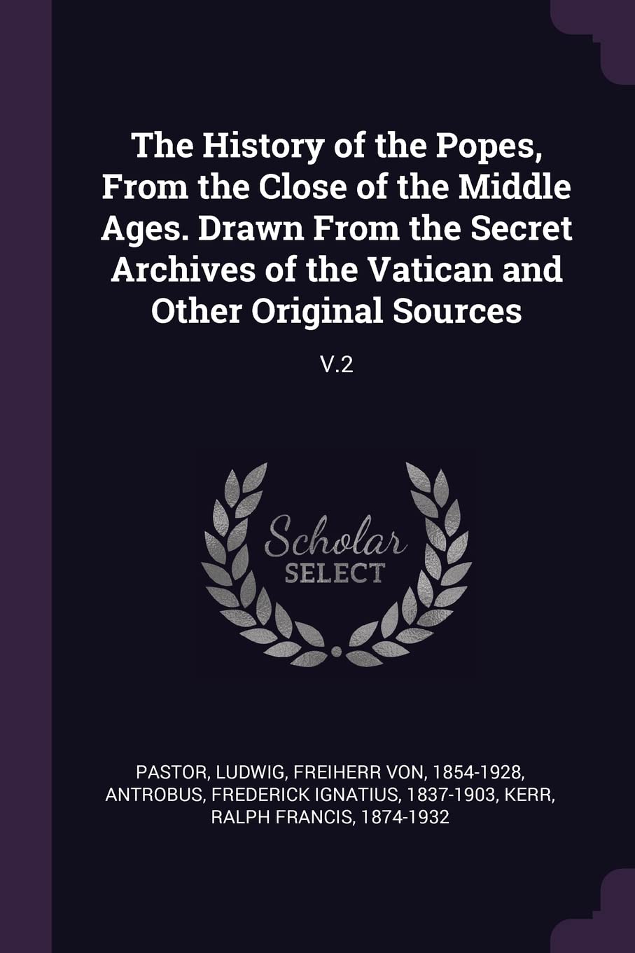 HIST OF THE POPES FROM THE CLO: V.2 Philosophy