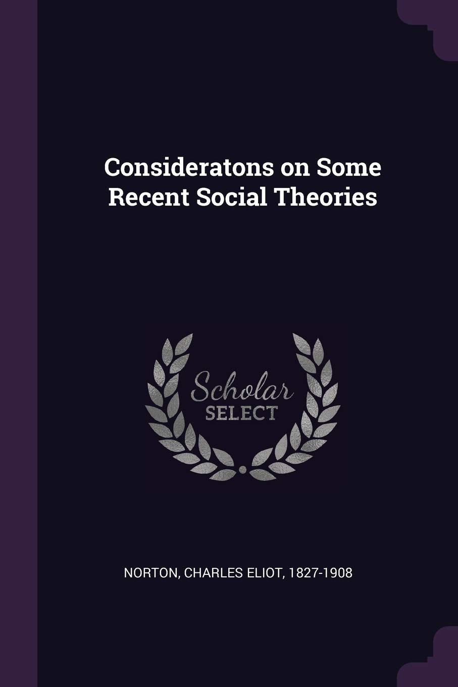 Consideratons on Some Recent Social Theories Social Sciences