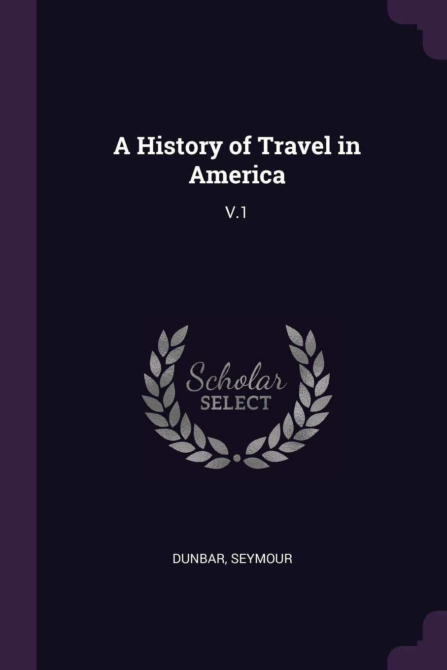 A History of Travel in America: V.1 Politics & History
