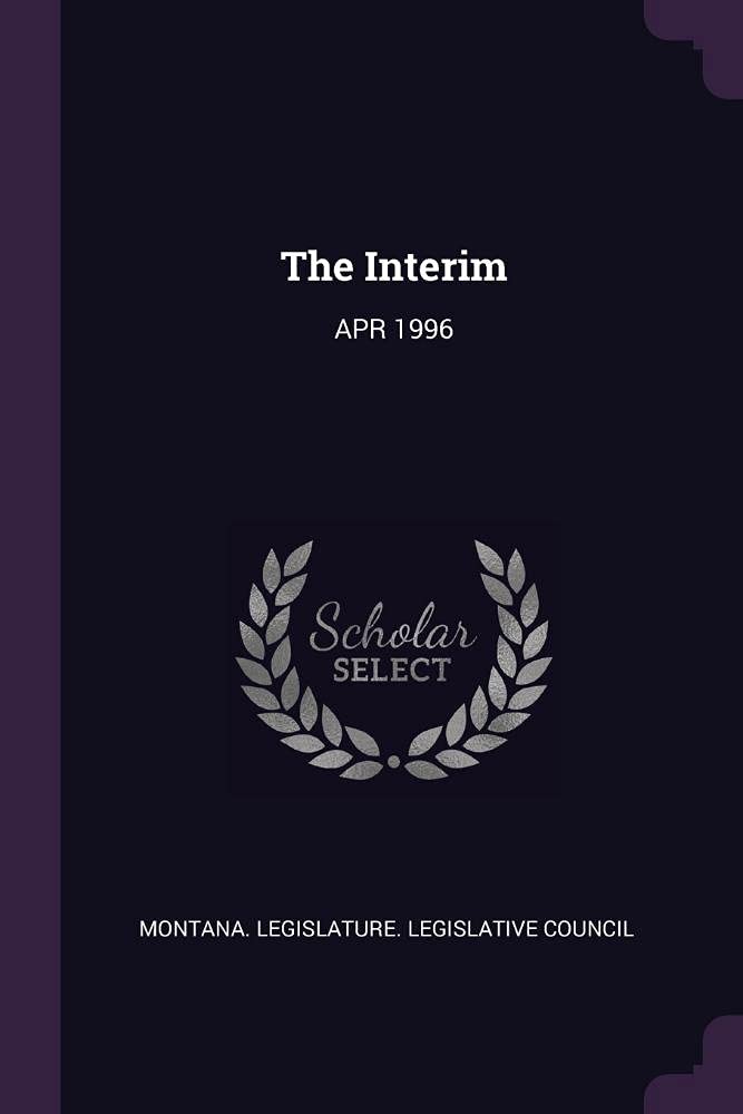 The Interim: Apr 1996 Politics & History