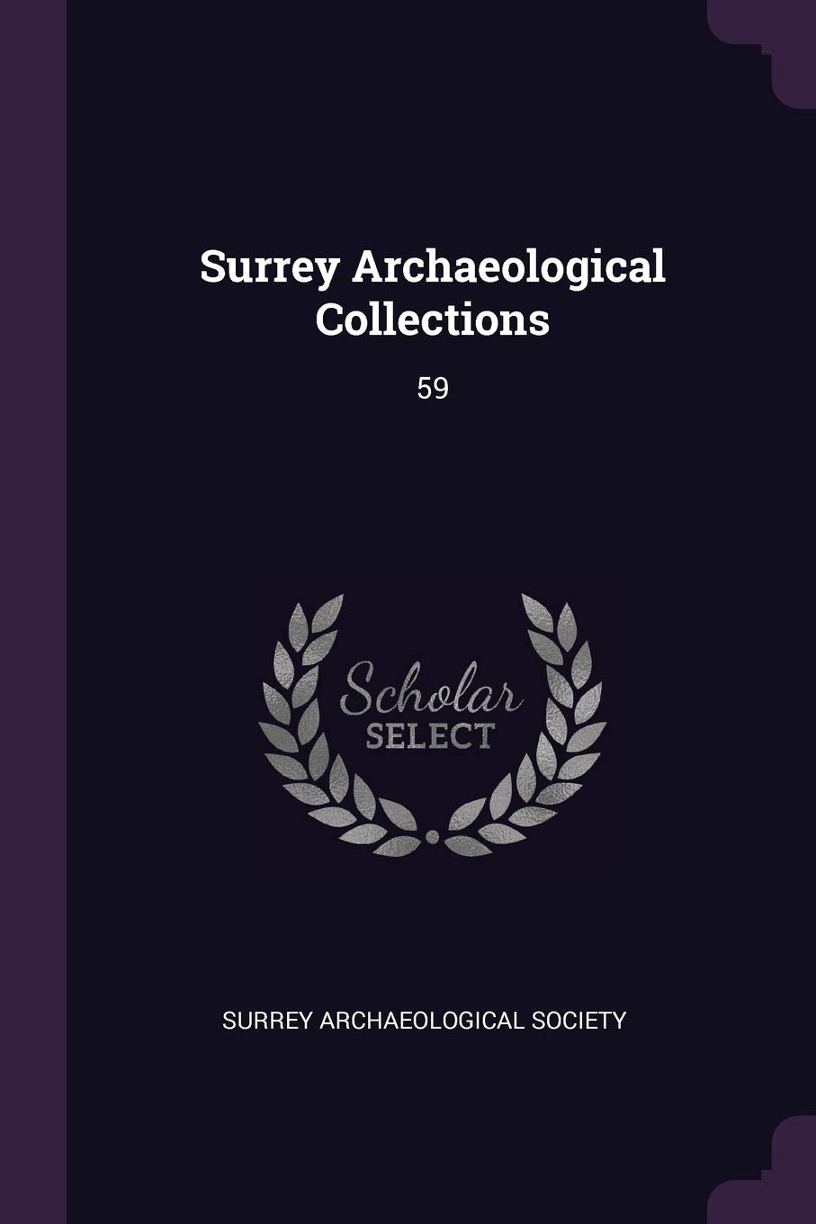 Surrey Archaeological Collections: 59 Politics & History