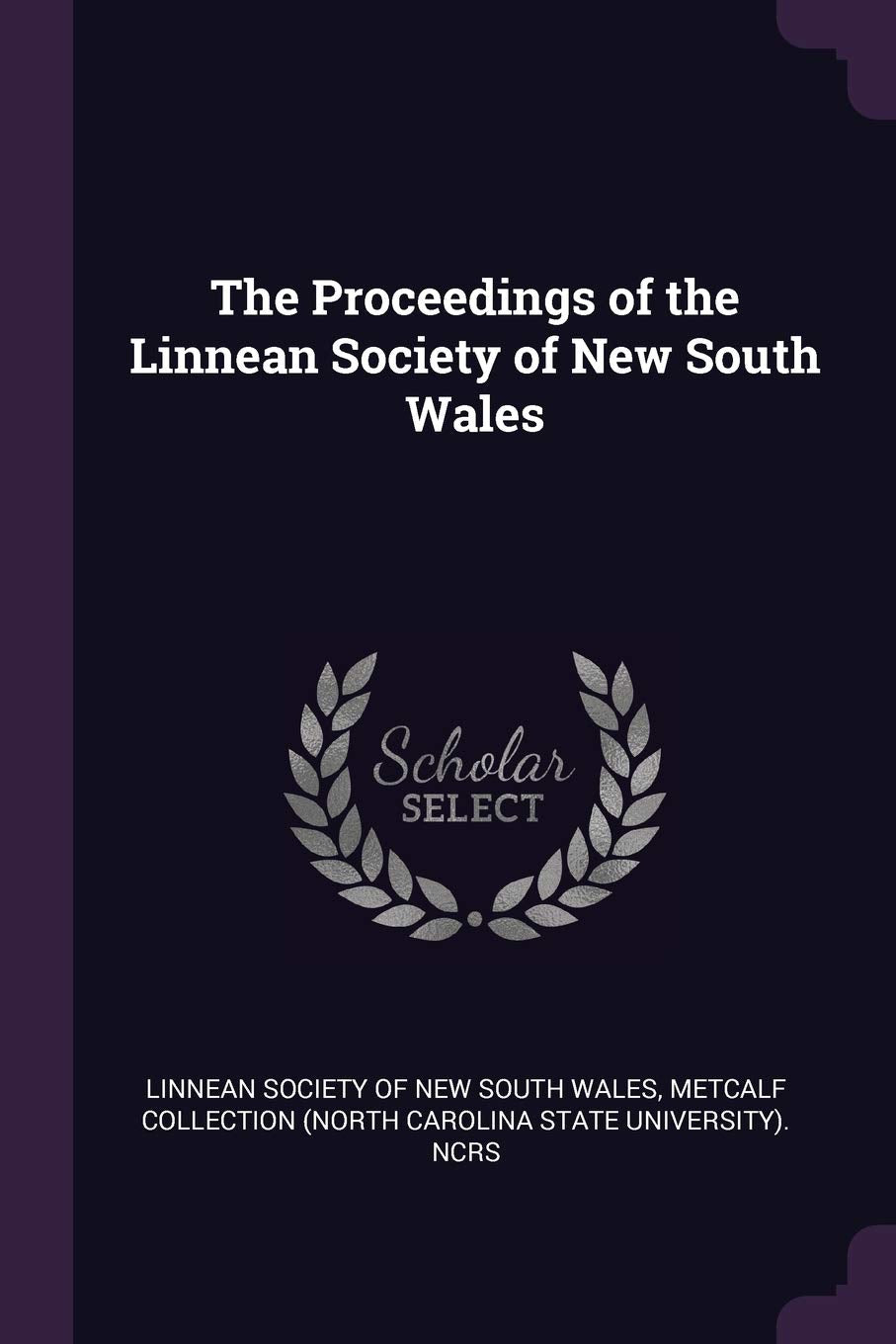 The Proceedings of the Linnean Society of New South Wales Mathematics