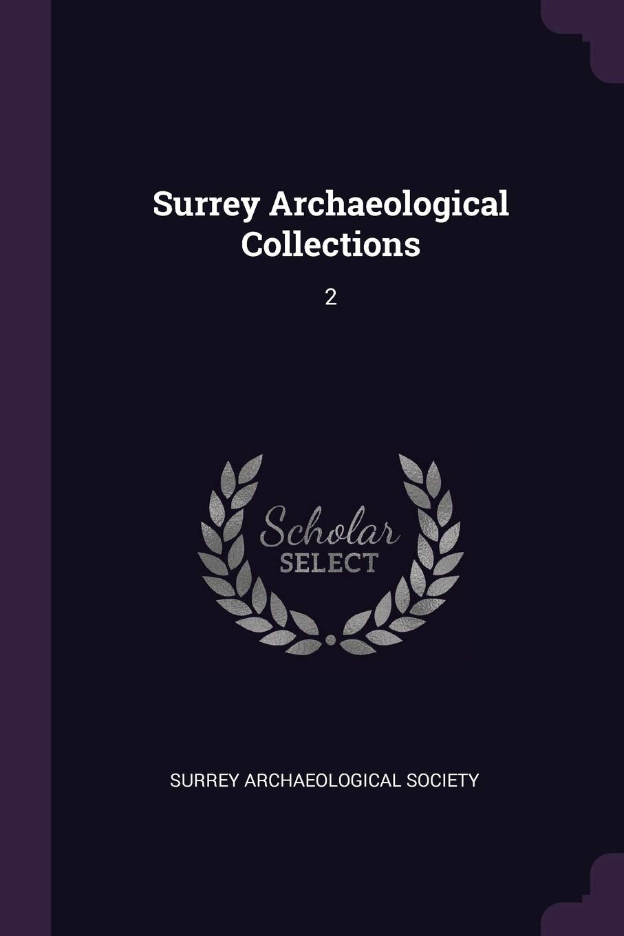 Surrey Archaeological Collections: 2 Politics & History