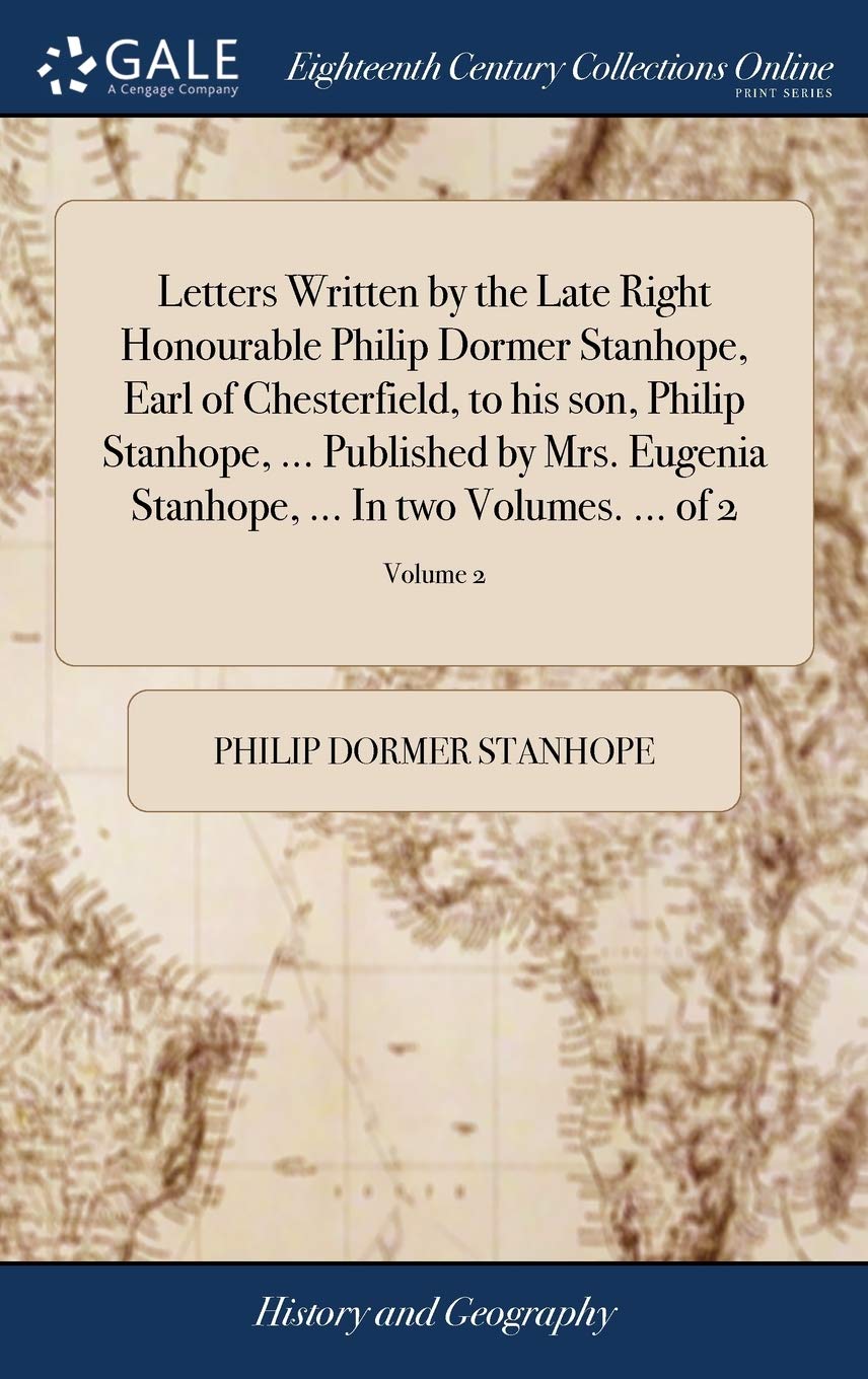 Letters Written By the Late Right Honour Politics & History