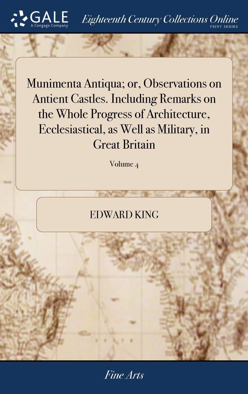 Product Image: Munimenta Antiqua; Or, Observations on a