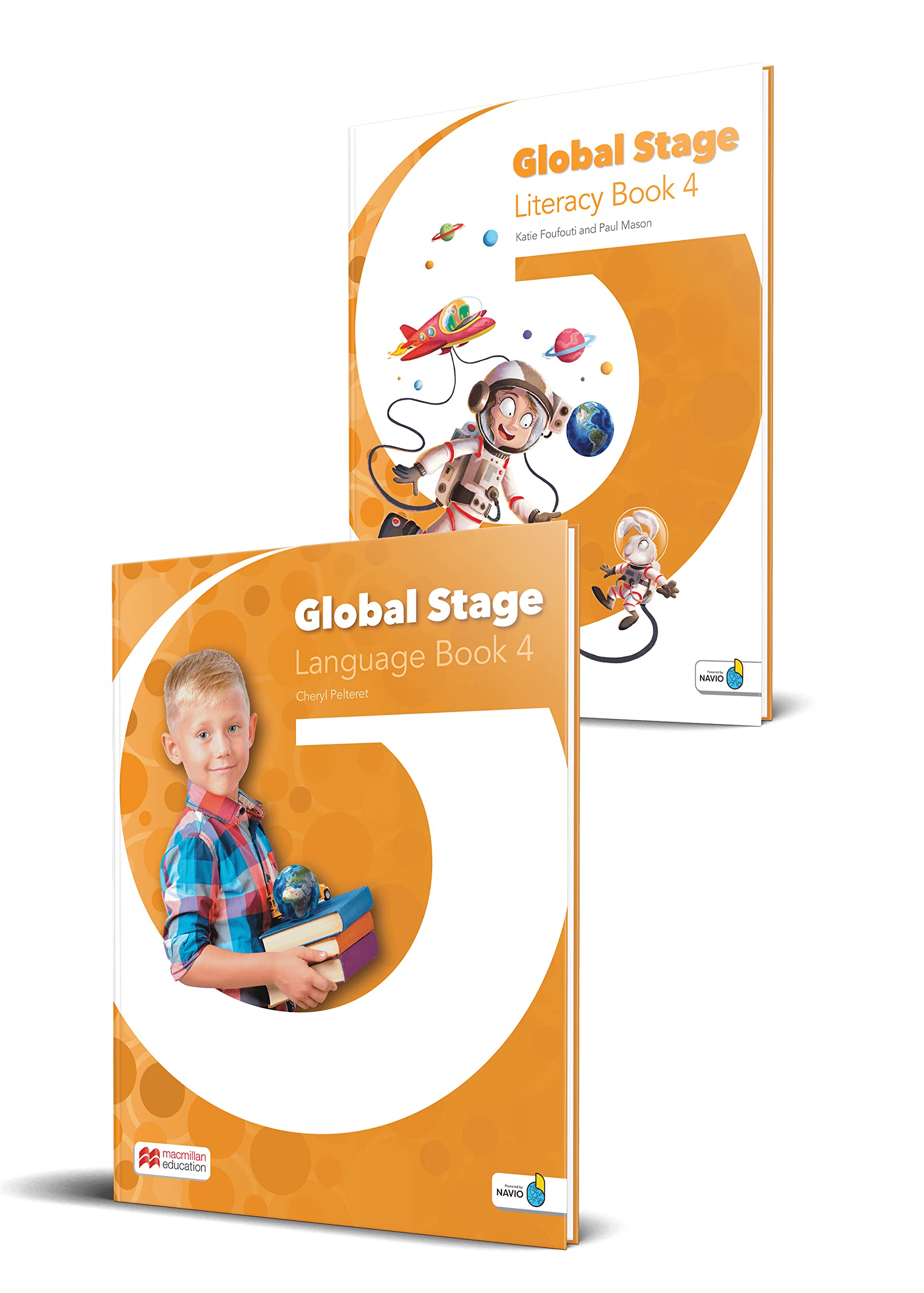 Global Stage Level 4 Literacy Book and Language Book with Navio App book
