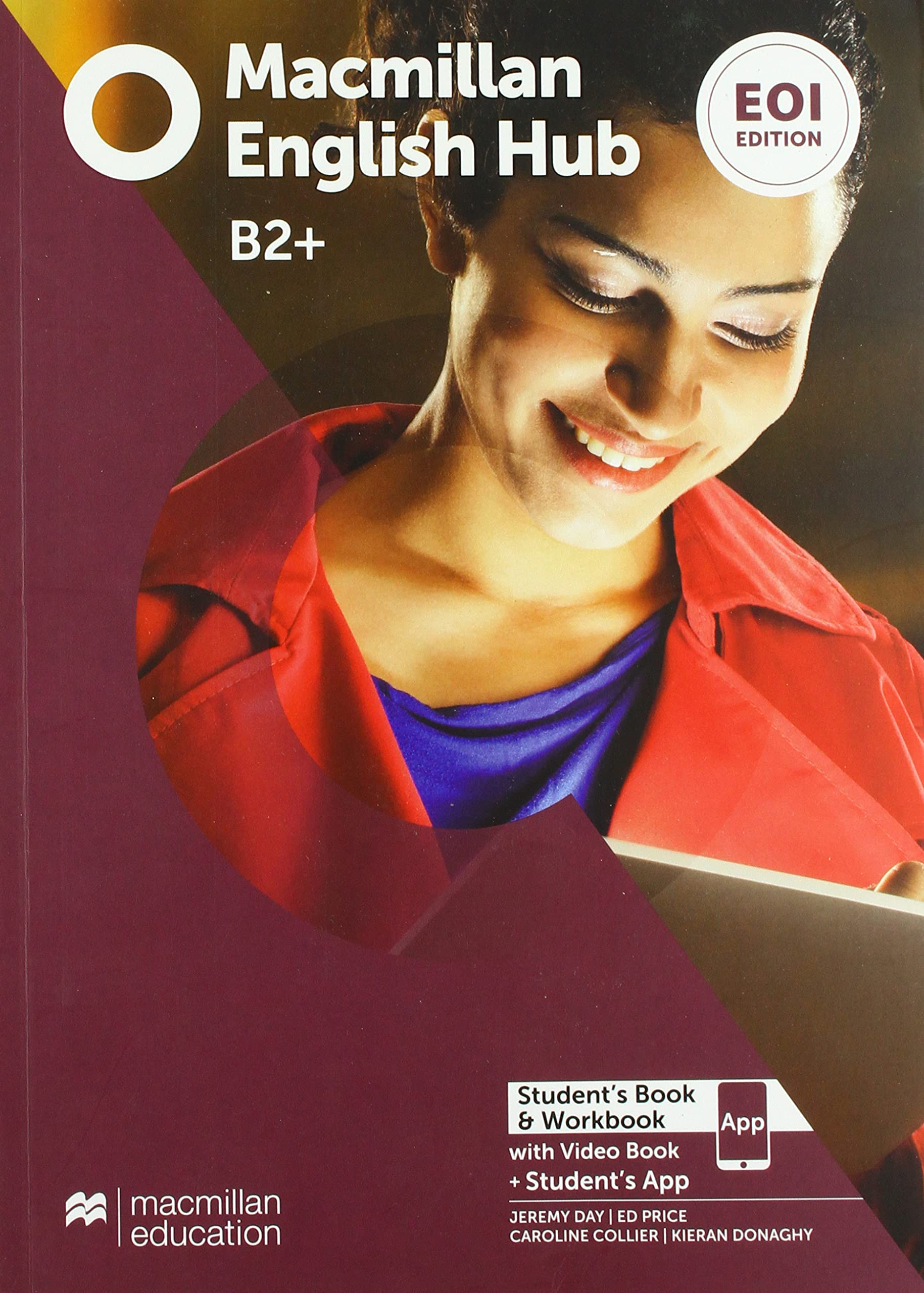 Macmillan English Hub EOI Edition B2+ Student's Book & Workbook with Video Book + Student's App book