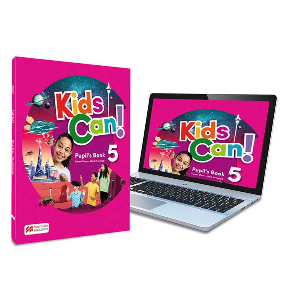 KIDS CAN! 5 Pupil's Book: libro de texto de inglés impreso Foreign Languages ​​& Dictionaries