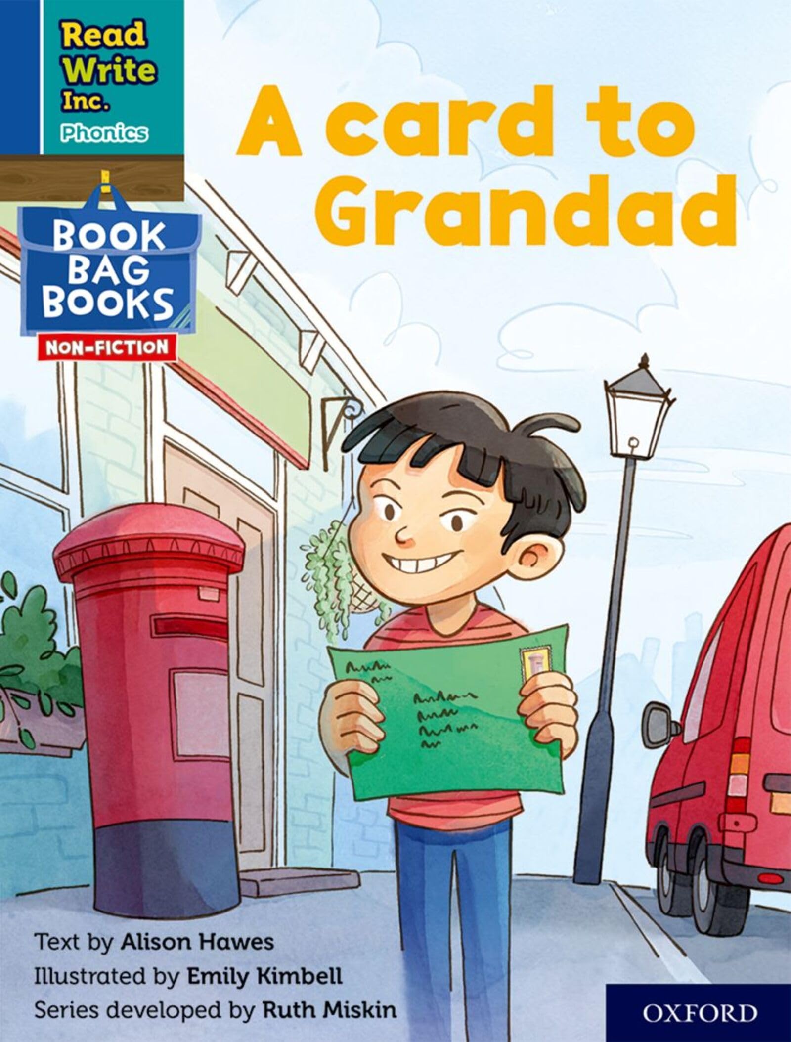 Read Write Inc. Phonics: A card to Grandad (Blue Set 6 NF Book Bag Book 1) Novels & Short Stories