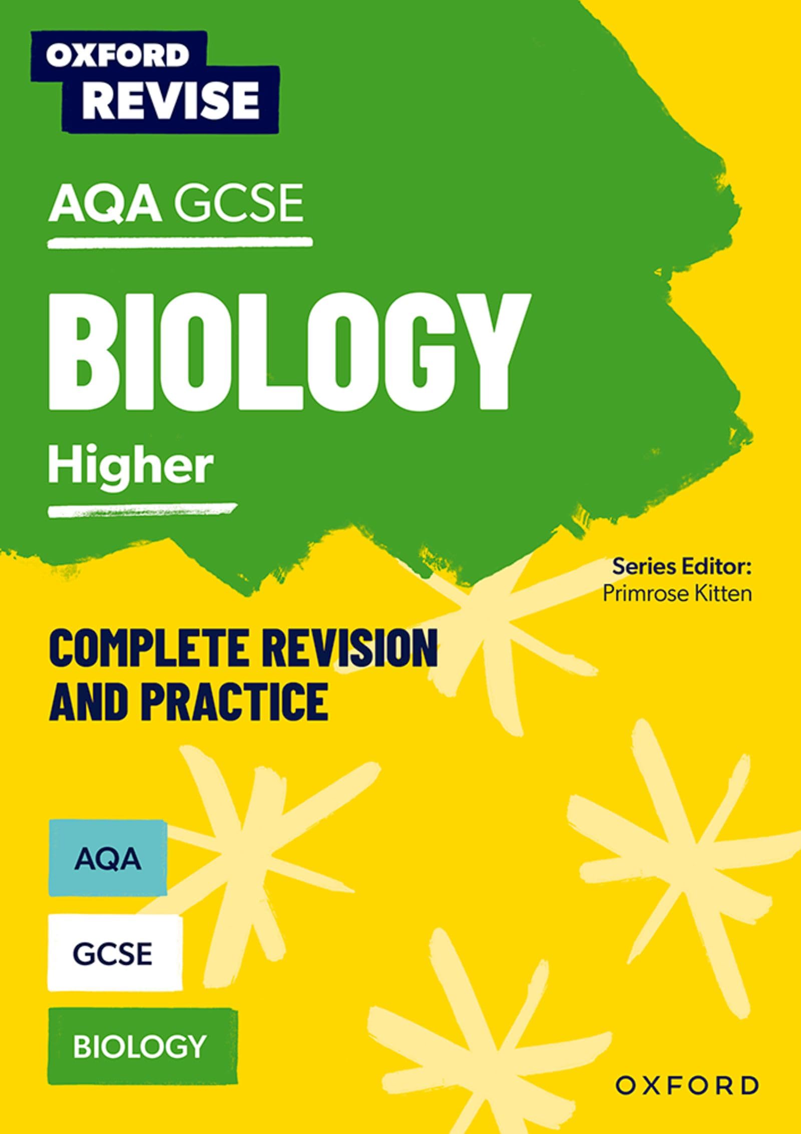 Oxford Revise AQA GCSE Biology Revision and Exam Practice 4* winner Teach Secondary 2021 awards (Oxford Revise Science), Cover May vary: 4* winner ... you need to know for your 2022 assessments Education