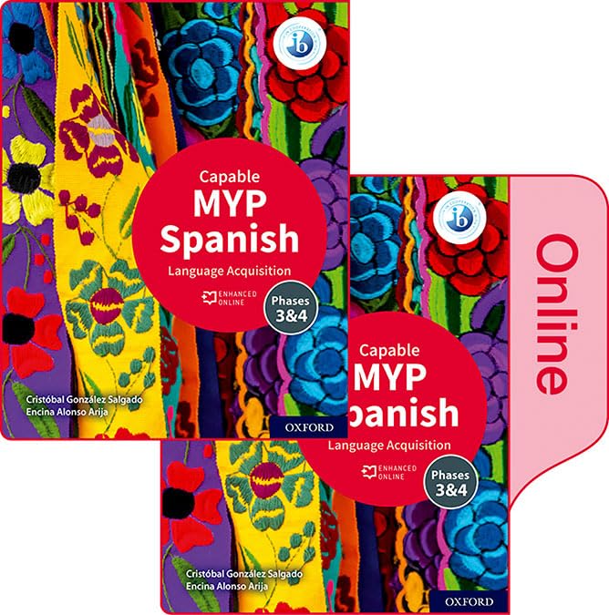 NEW MYP Spanish: Language Acquisition Capable Print and Enhanced Online Course Book Pack (2020) Social Sciences