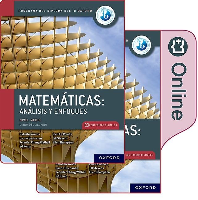 NEW DP Matemáticas: análisis y enfoques, nivel medio, paquete de libro impreso y digital. Business & Technology