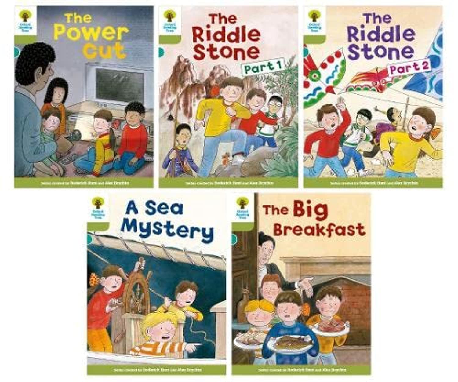 Oxford Reading Tree: Biff, Chip and Kipper Stories: Oxford Level 7: Mixed Pack 5 Novels & Short Stories