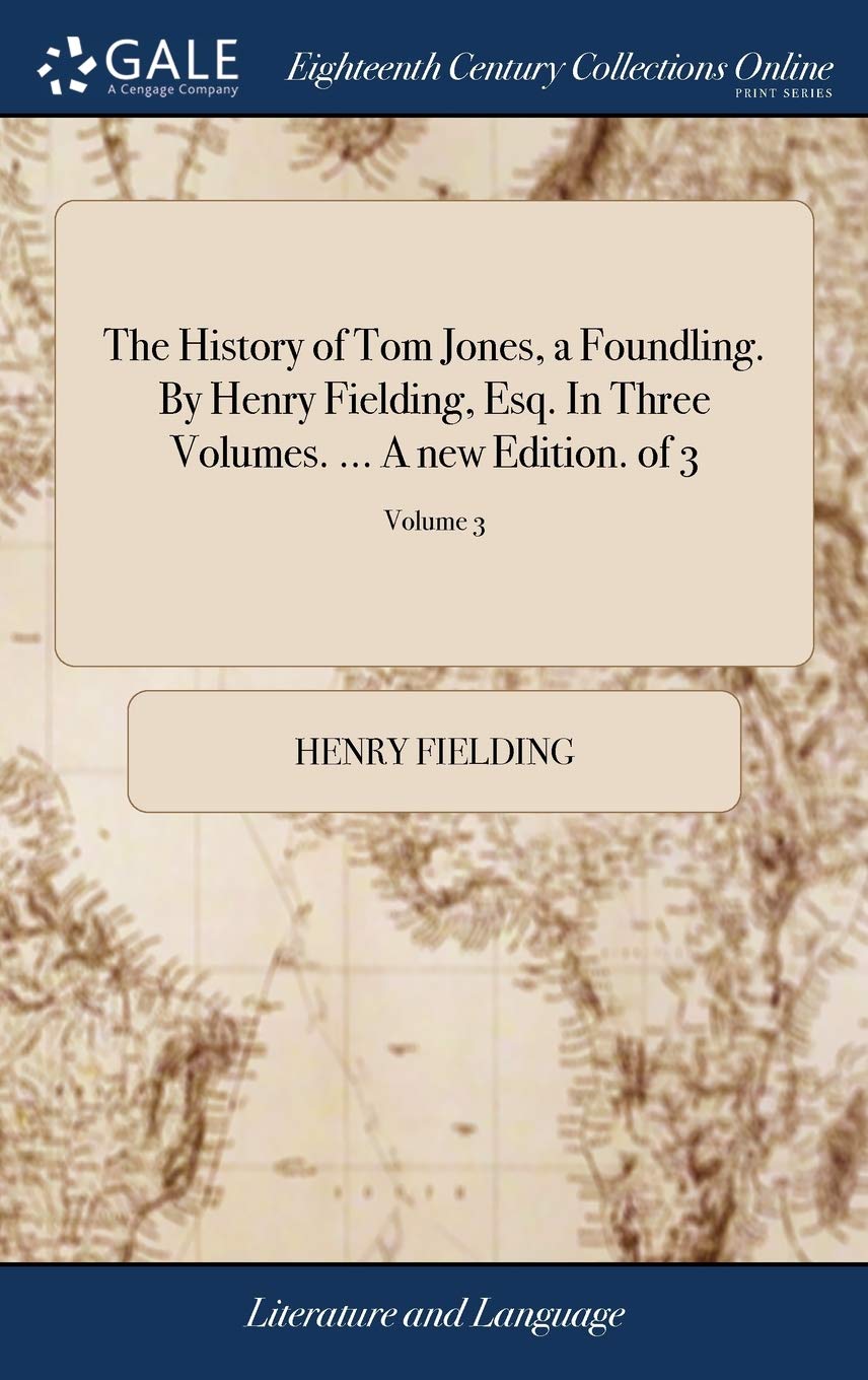 The History of Tom Jones, a Foundling. B Social Sciences