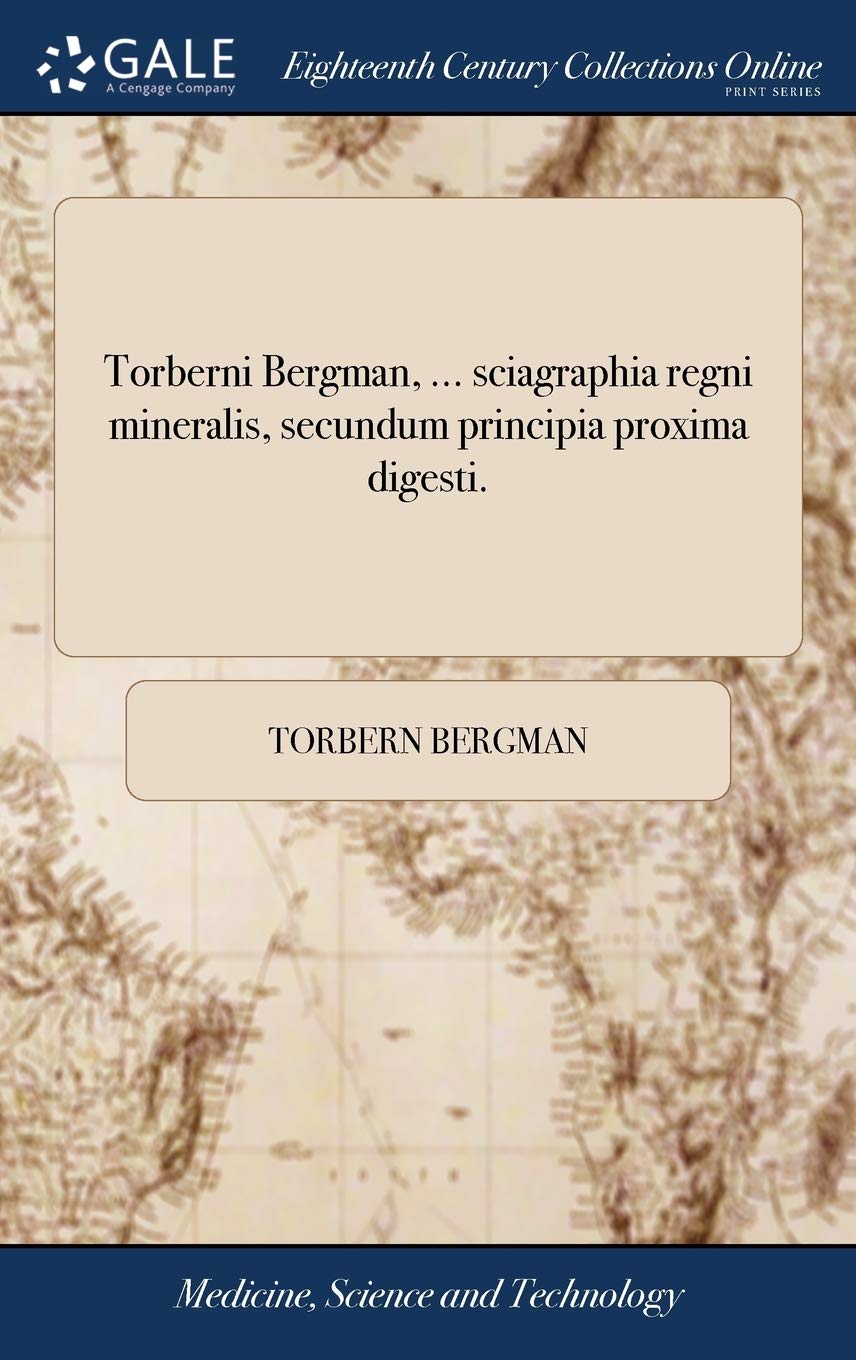 Product Image: Torberni Bergman, ... Sciagraphia Regni