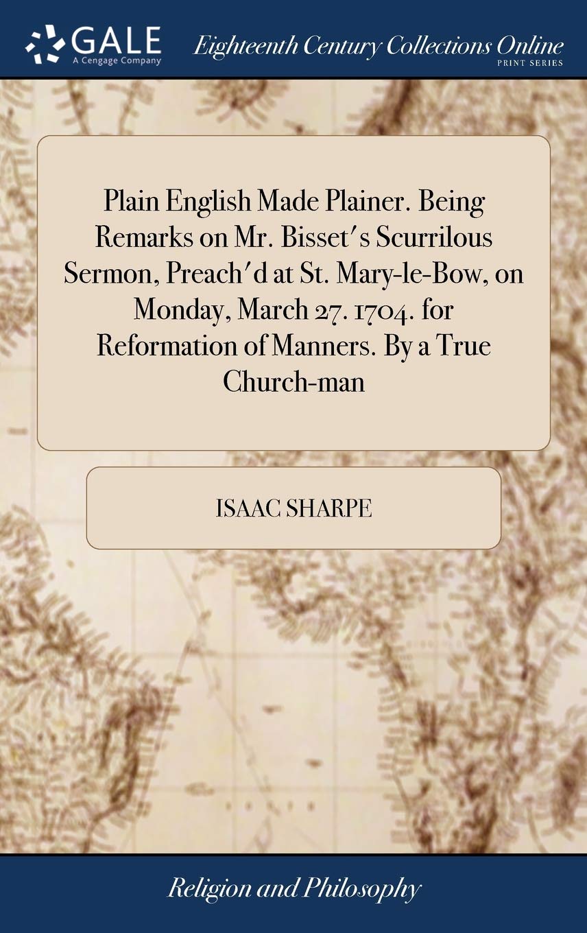 Product Image: Plain English Made Plainer. Being Remark