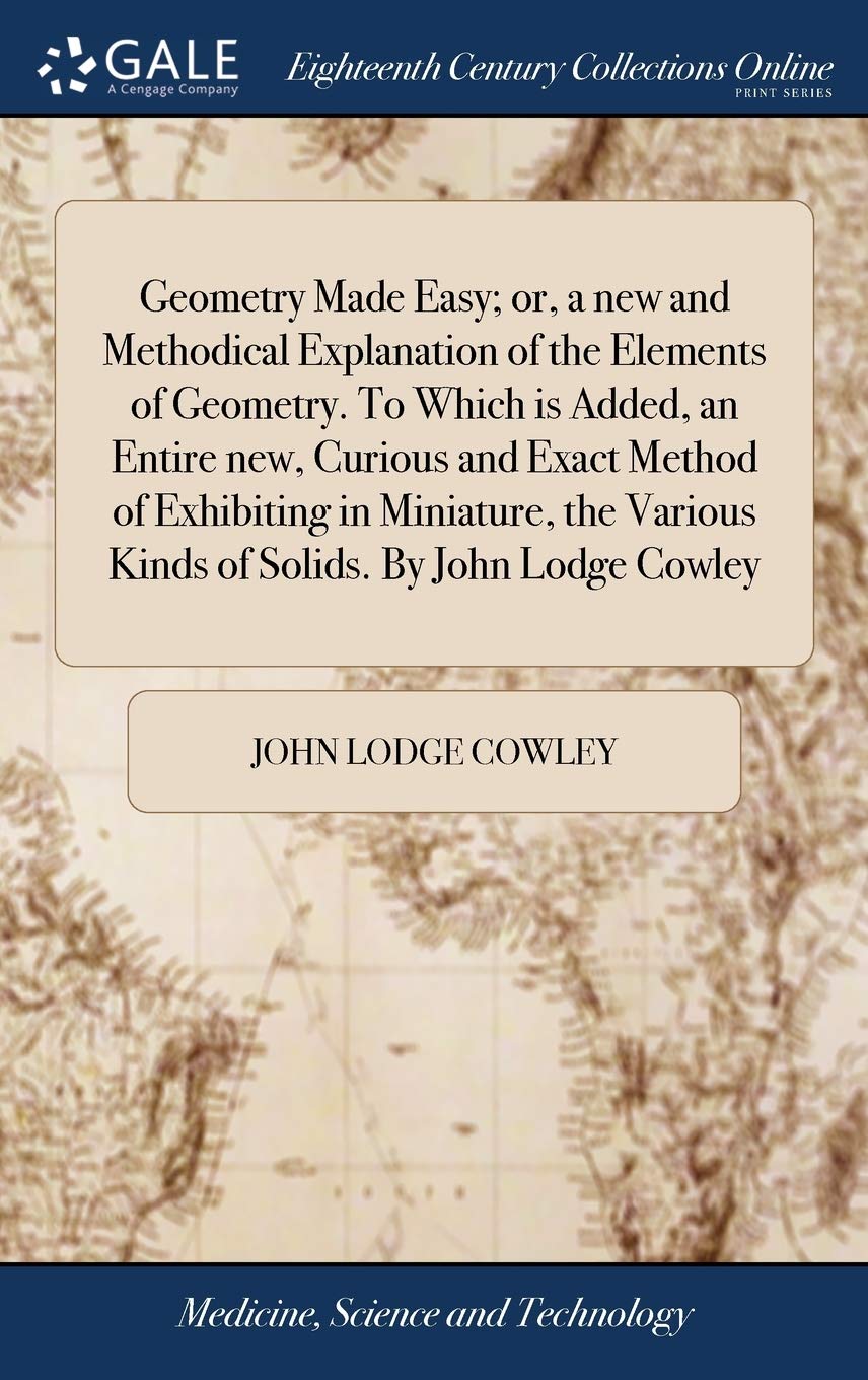 Product Image: Geometry Made Easy; Or, a New and Method
