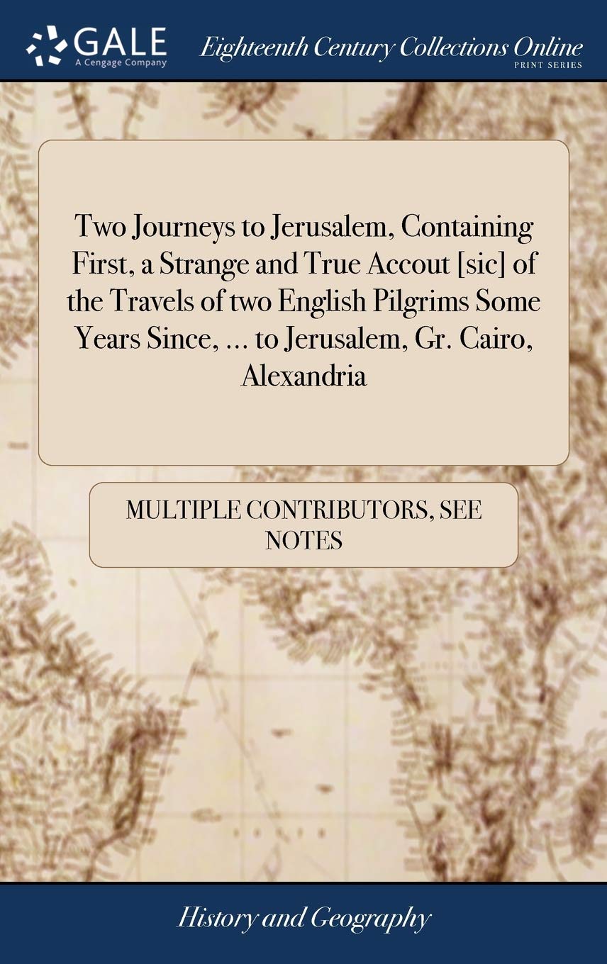 Product Image: Two Journeys to Jerusalem, Containing Fi