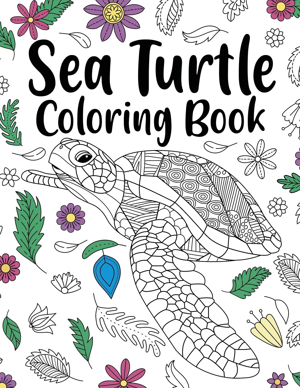 Sea Turtle Coloring Book Non-fiction