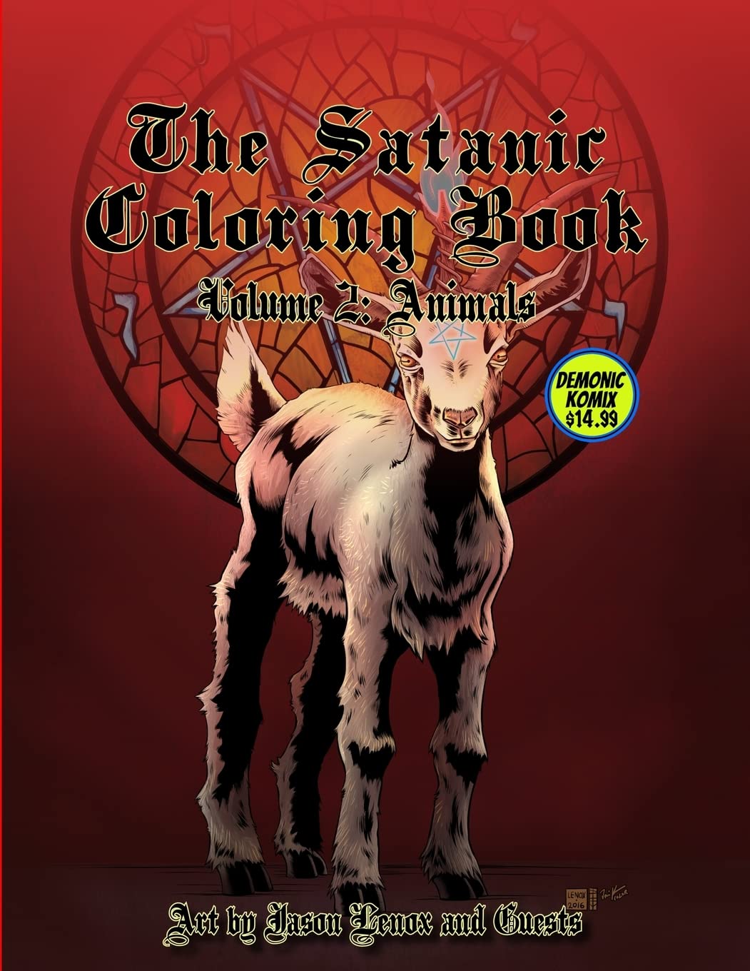 The Satanic Coloring Book, Volume 2: Animals Parents & Children