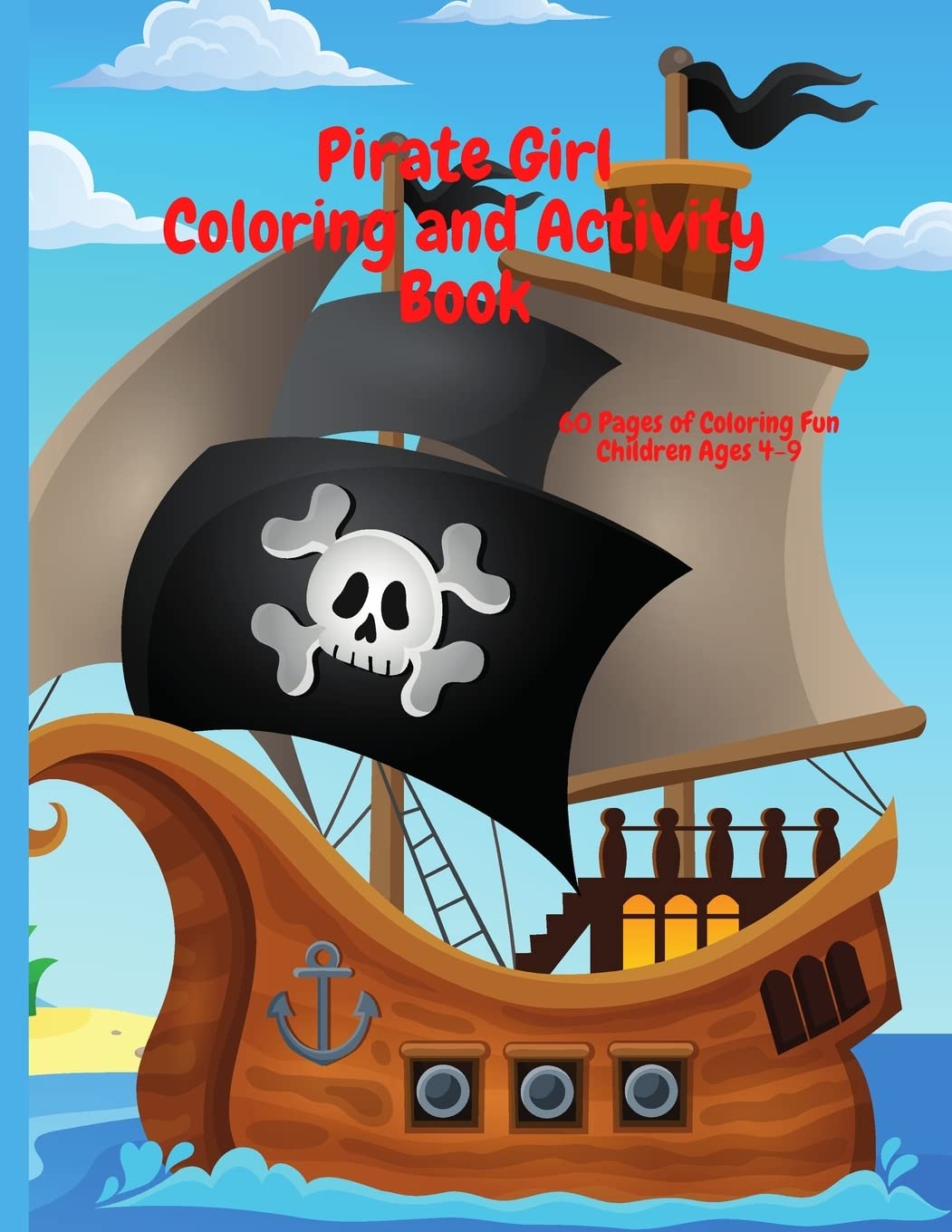 Pirate Girl Coloring and Activity Book Non-fiction