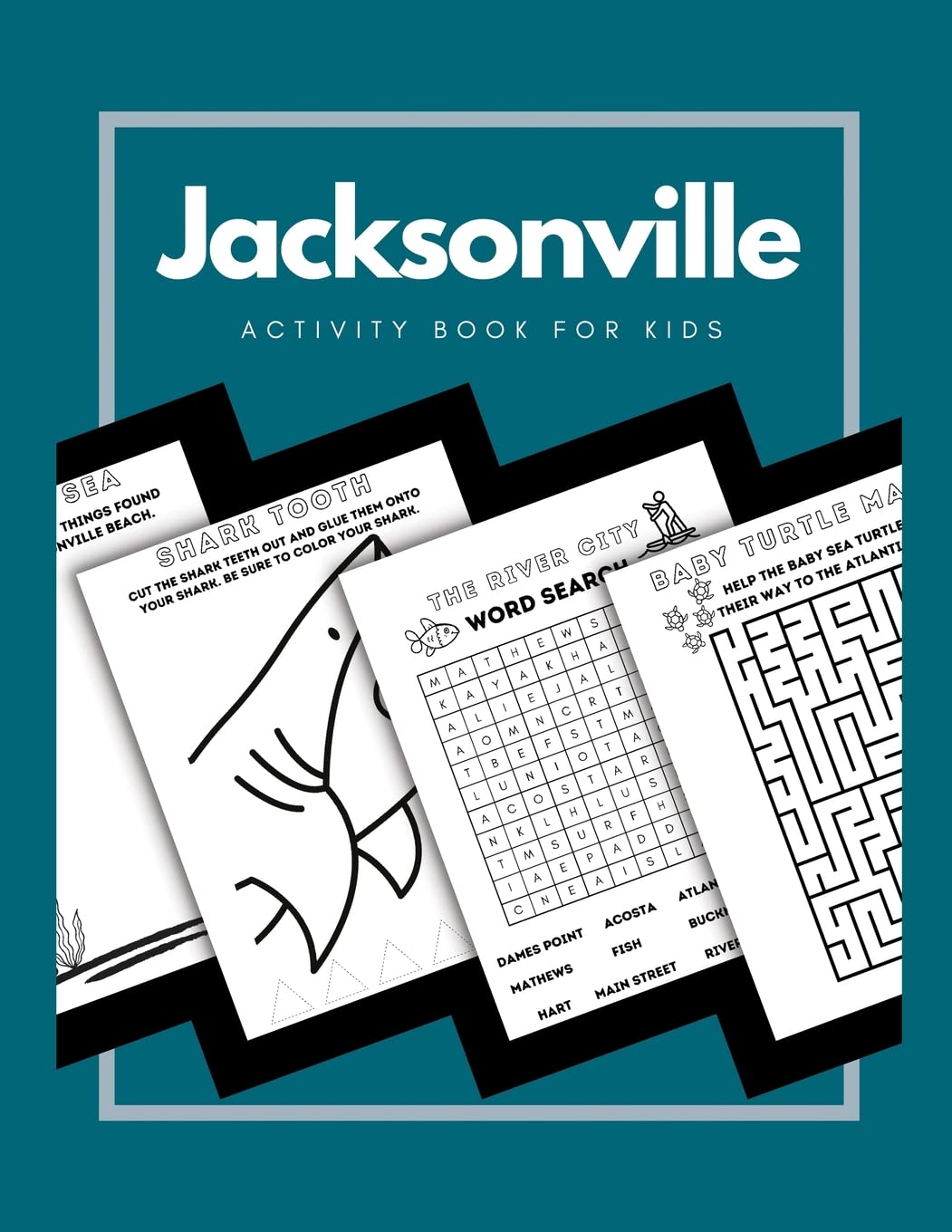 Jacksonville Activity Book for Kids Hobbies & Crafts