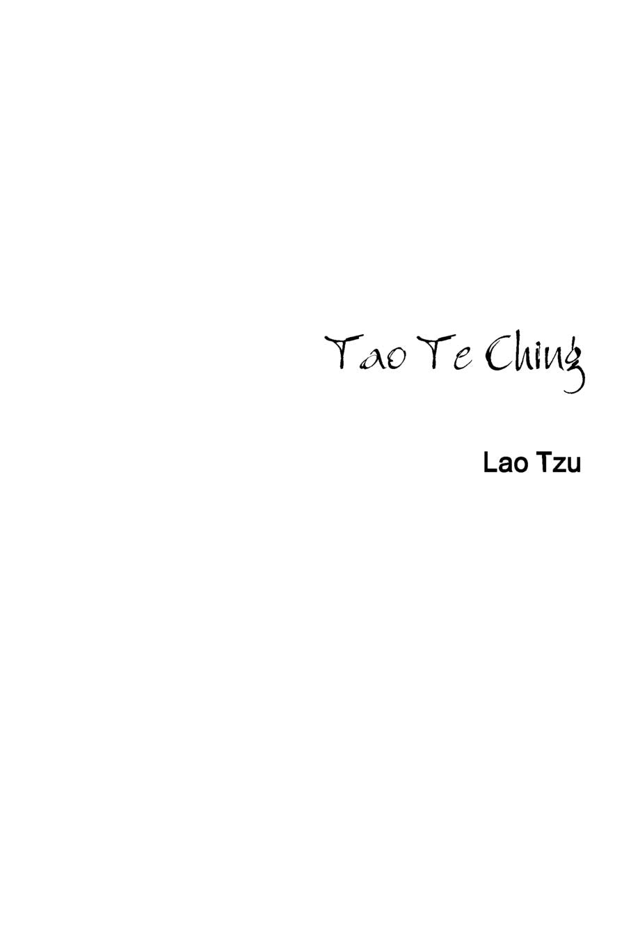 Product Image: Tao Te Ching