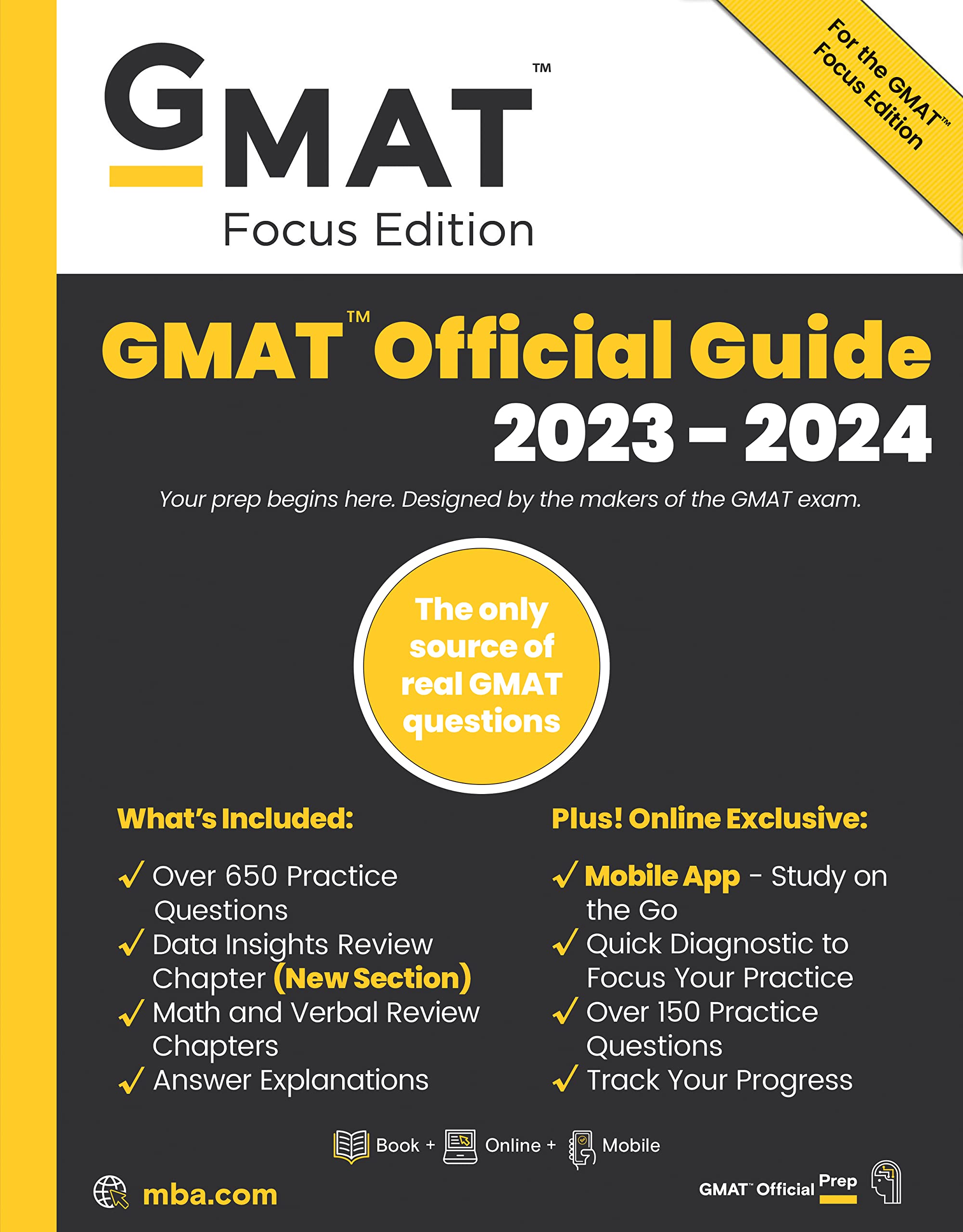 Product Image: GMAT Official Guide 2023-2024, Focus Edition