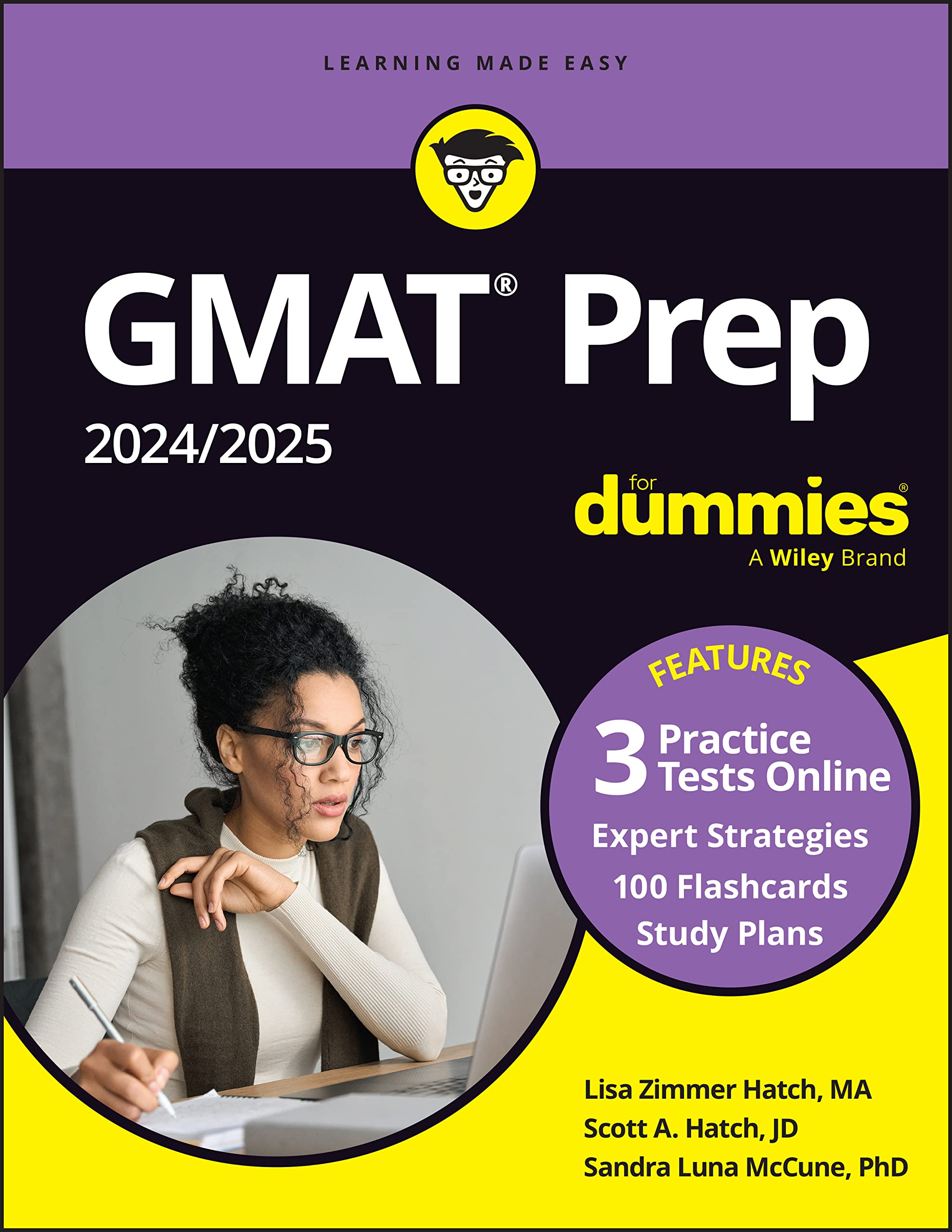 GMAT Prep 2024/2025 For Dummies (GMAT Focus Edition): Book + 3 Practice Tests + Flashcards Online: With Online Practice (For Dummies: Learning Made Easy) Business, Finance & Career