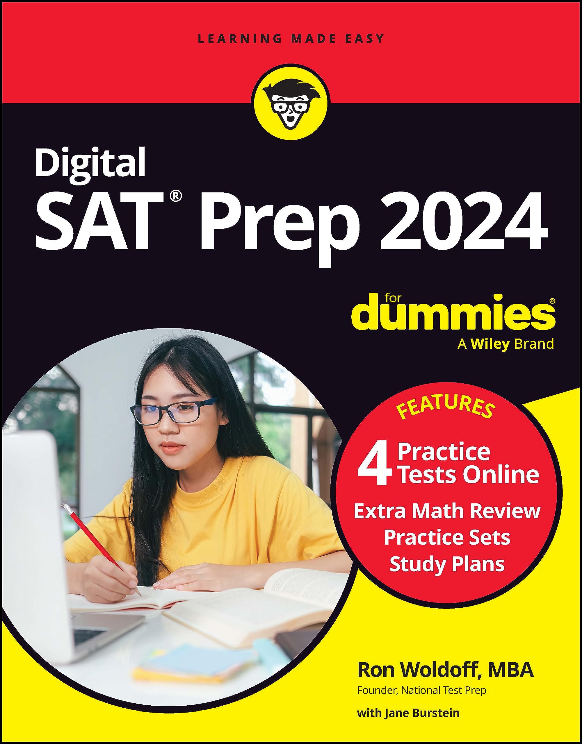 Digital SAT Prep 2024 For Dummies Study Guides Books