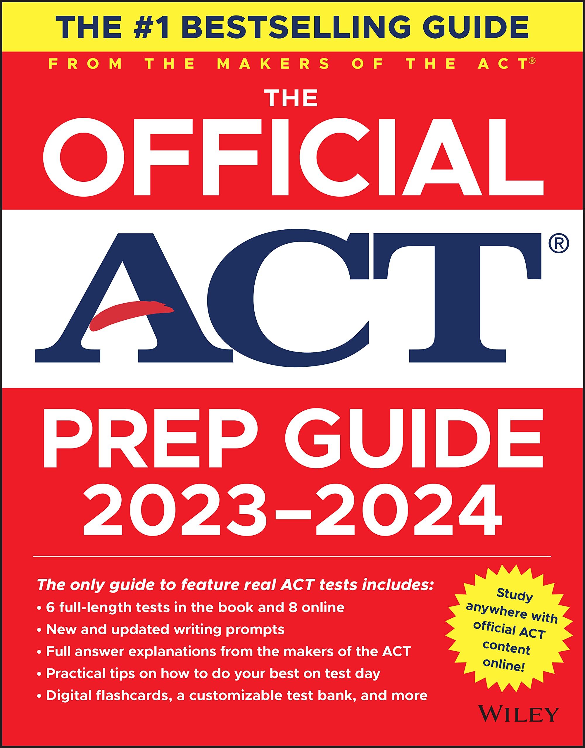The Official ACT Prep Guide 2023-2024 Learning & Reference