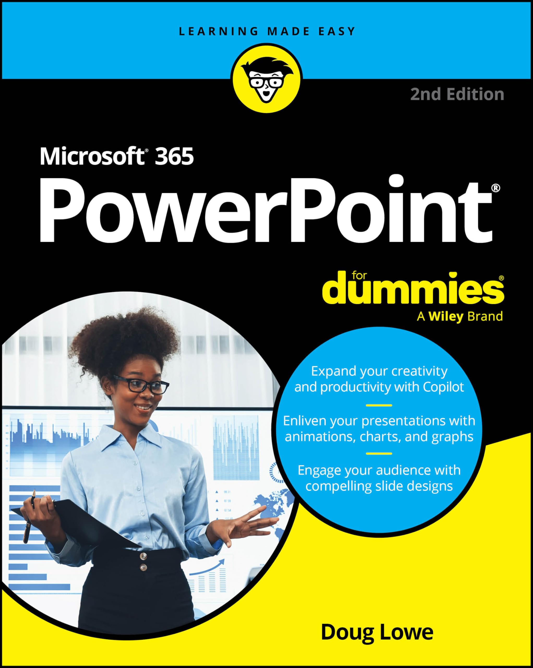 Product Image: PowerPoint For Dummies, Office 2021 Edition