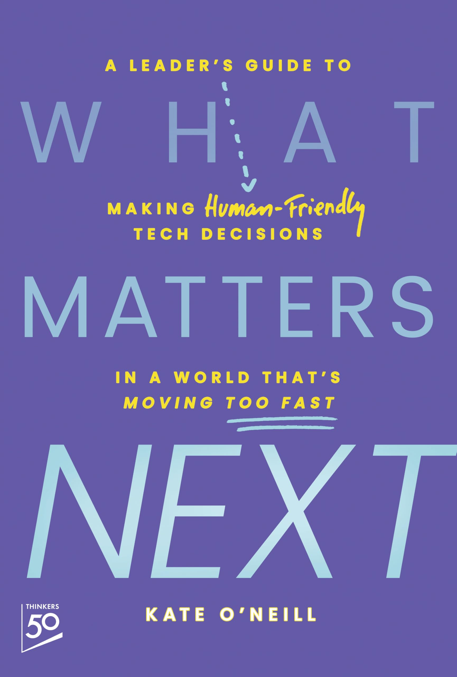 What Matters Next: A Leader's Guide to Making Human-Friendly Tech Decisions in a World That's Moving Too Fast Law