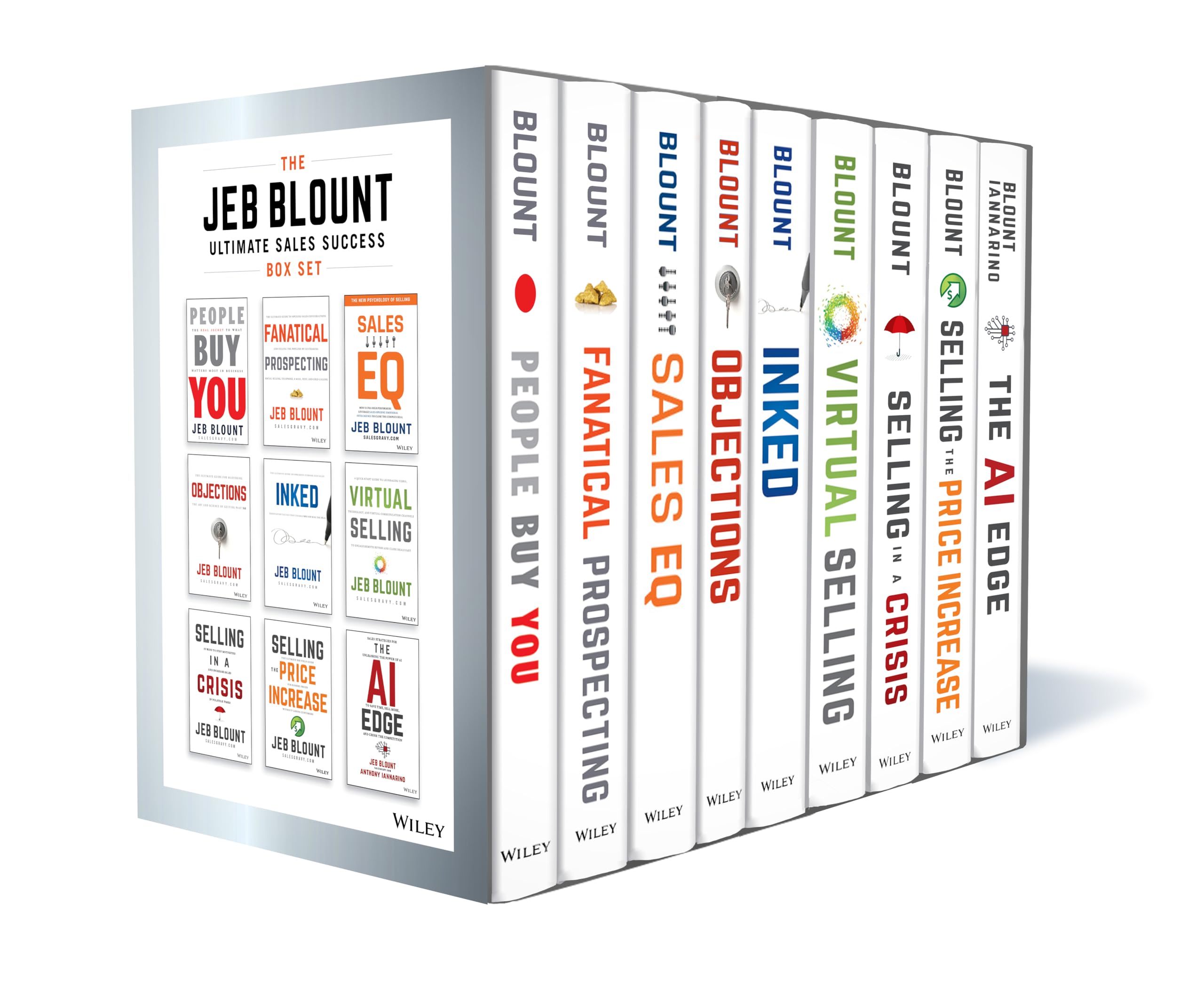 The Jeb Blount Ultimate Sales Success Box Set Law