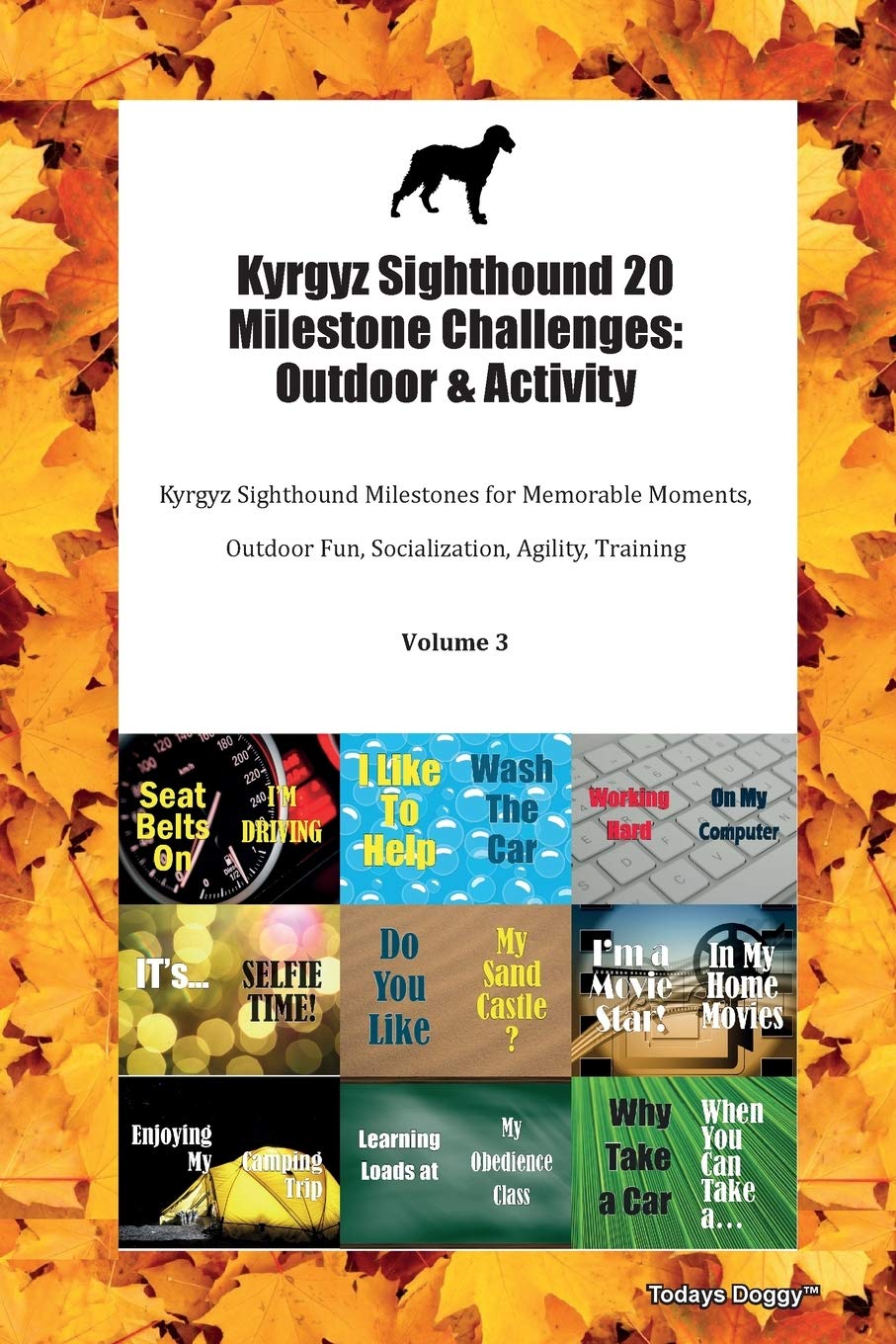 Kyrgyz Sighthound 20 Milestone Challenges: Outdoor & Activity Kyrgyz Sighthound Milestones for Memorable Moments, Outdoor Fun, Socialization, Agility, Training Volume 3 Books