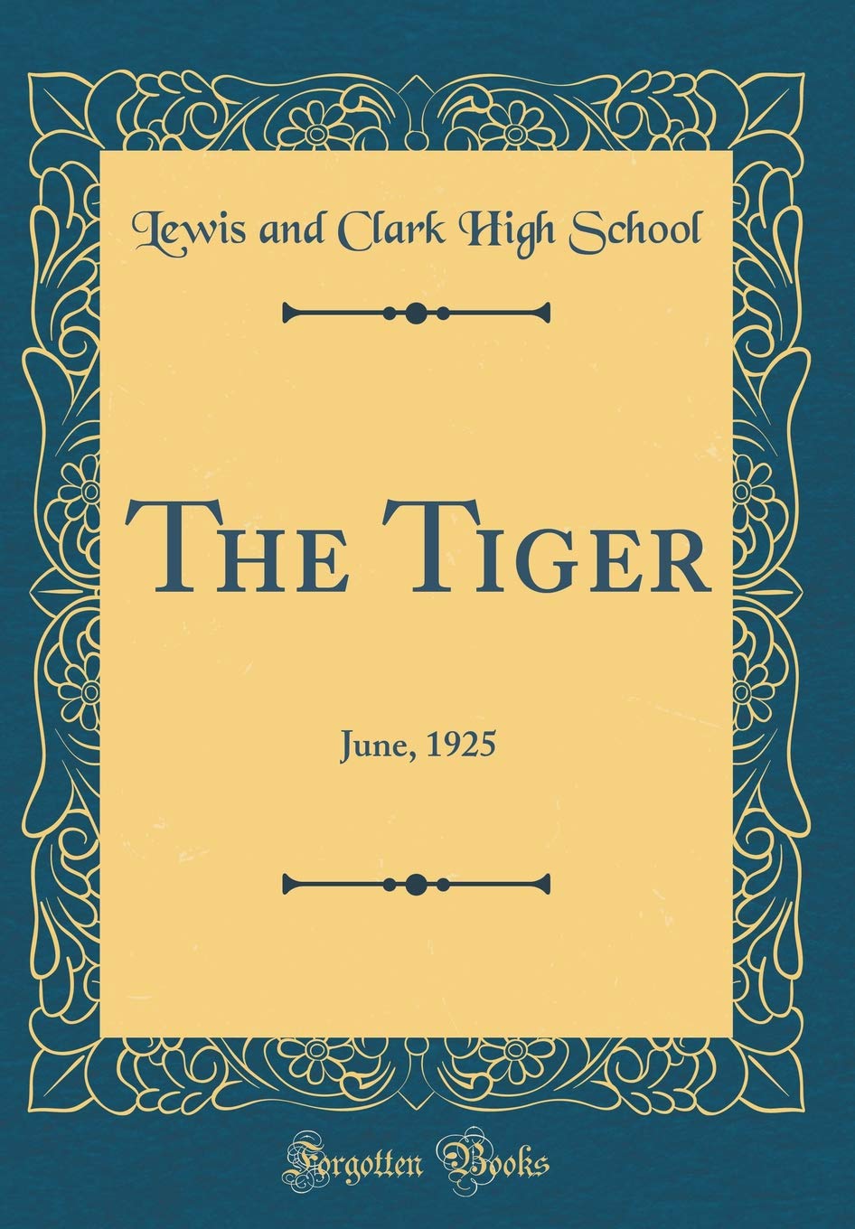 The Tiger: June, 1925 (Classic Reprint) Reference Books