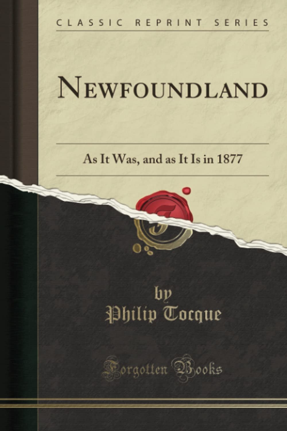 Newfoundland (Classic Reprint): As It Was, and as It Is in 1877 Politics & History