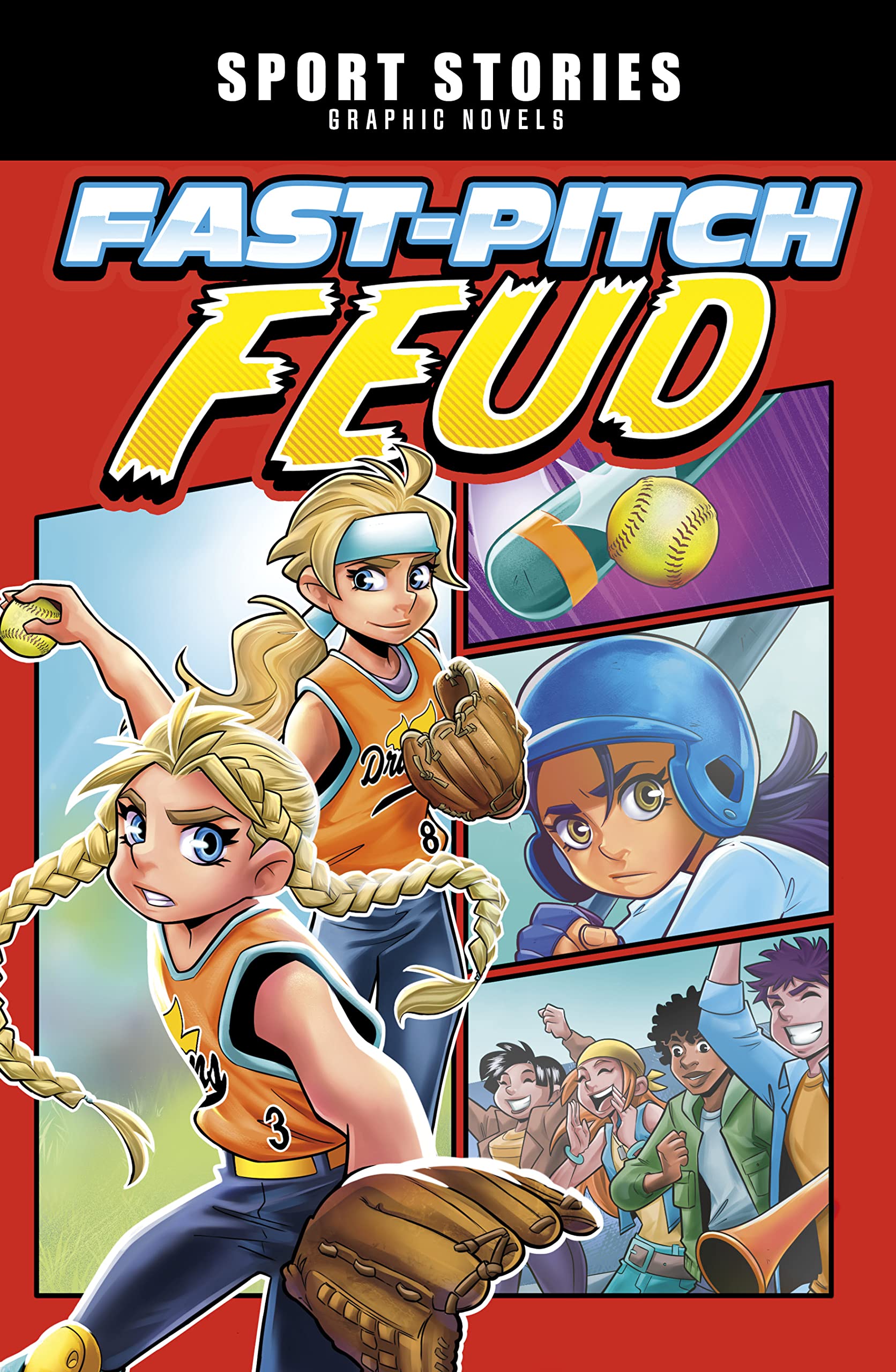 Fast-Pitch Feud (Sport Stories Graphic Novels) Manga