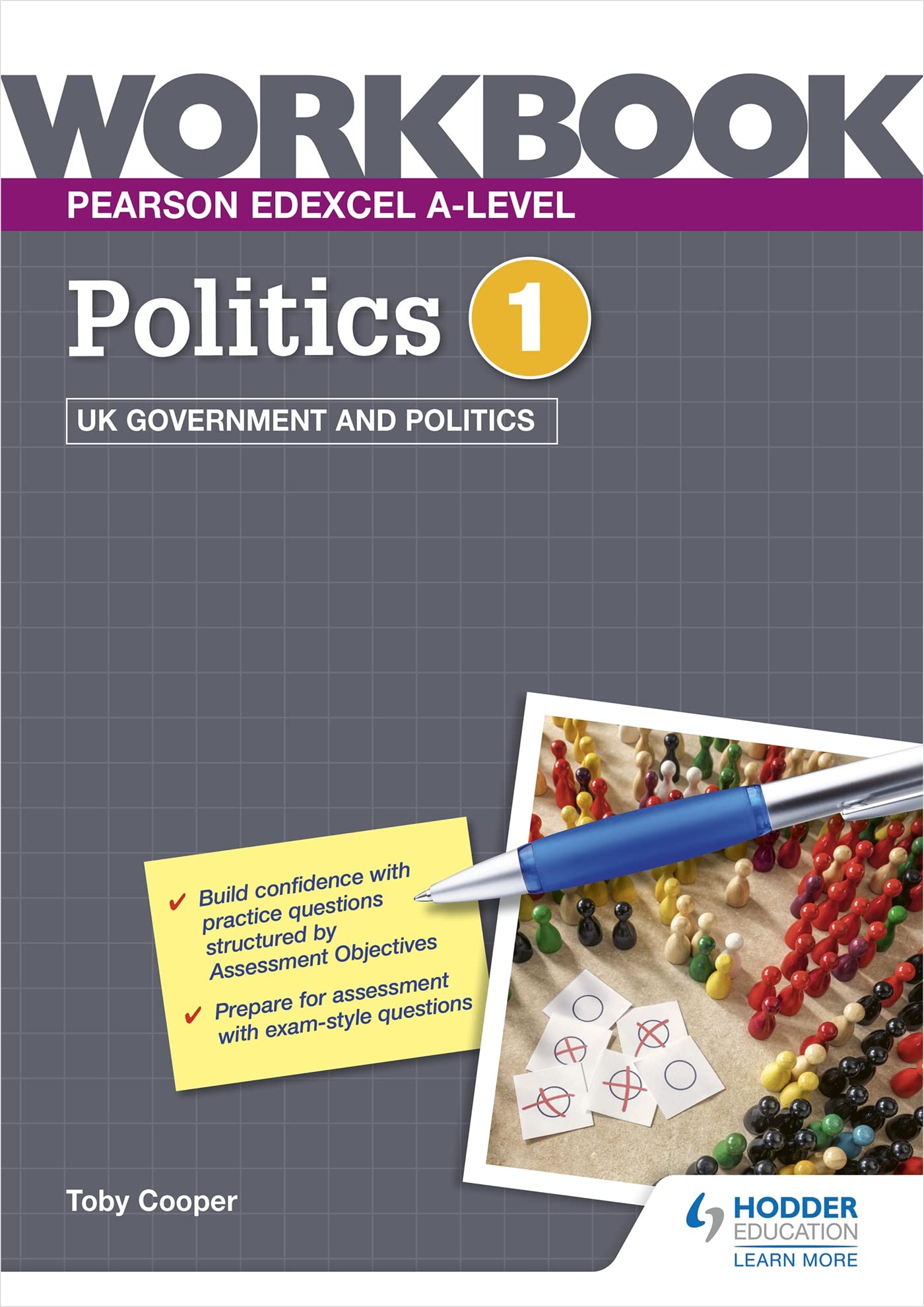 Pearson Edexcel A-level Politics Workbook 1: UK Government and Politics Professional & Reference Books