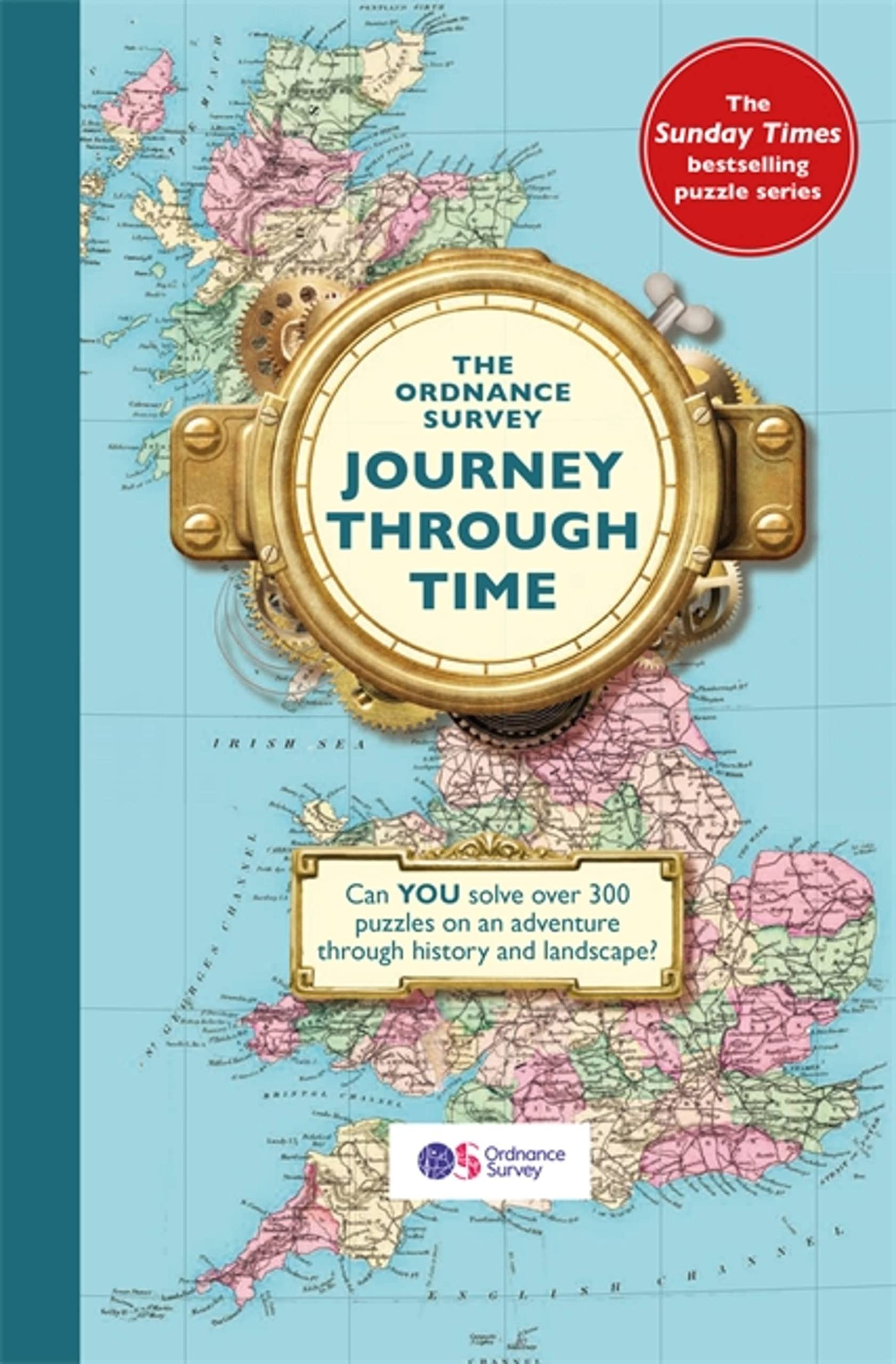 The Ordnance Survey Journey Through Time: From the Sunday Times bestselling puzzle series! Leisure & Fun