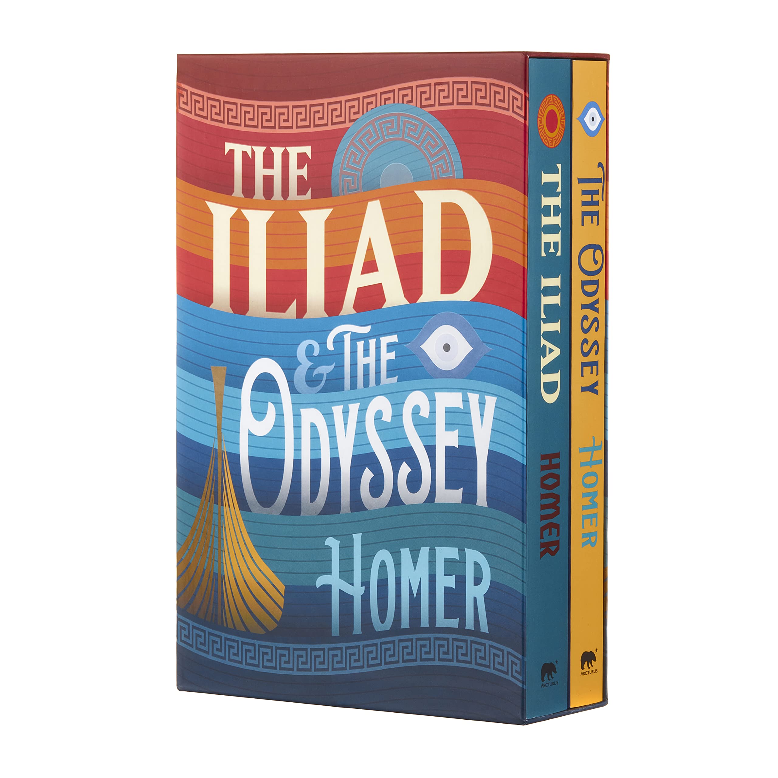 The Iliad and The Odyssey: 2-Book paperback boxed set (Arcturus Classic Collections) Fairy Tales & Legends