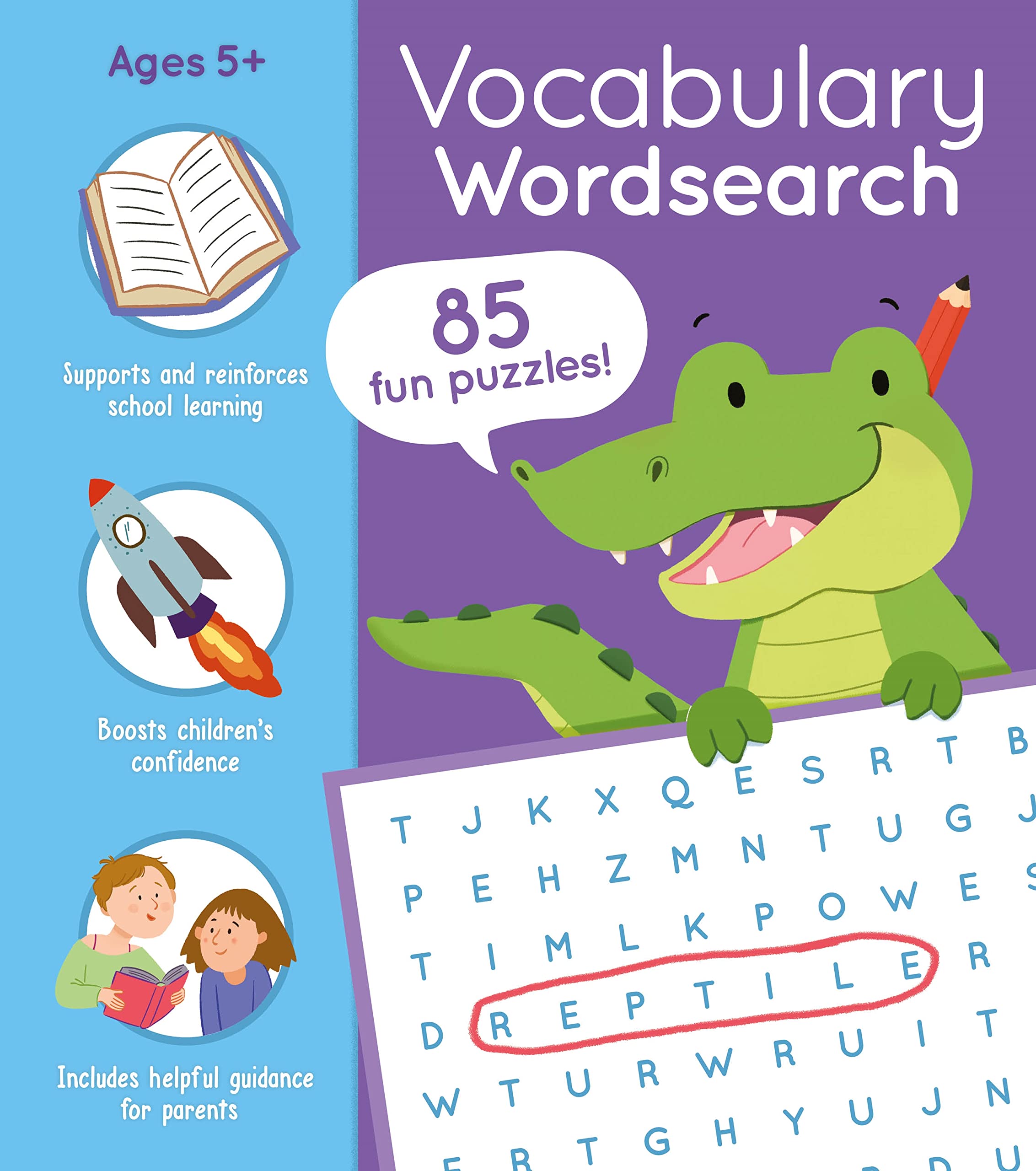 Vocabulary Wordsearch: Over 85 Fun Puzzles! Tiptoi & Games