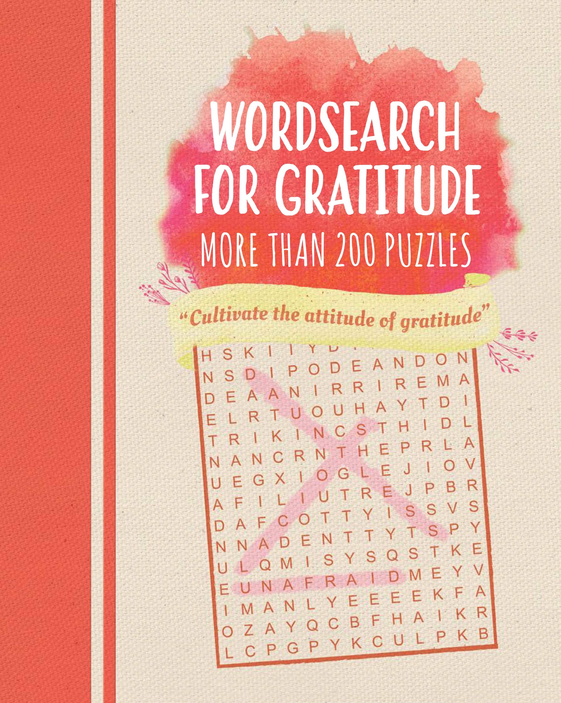 Wordsearch for Gratitude: Puzzles to make you thankful (Colour Cloud Puzzles) Leisure & Fun