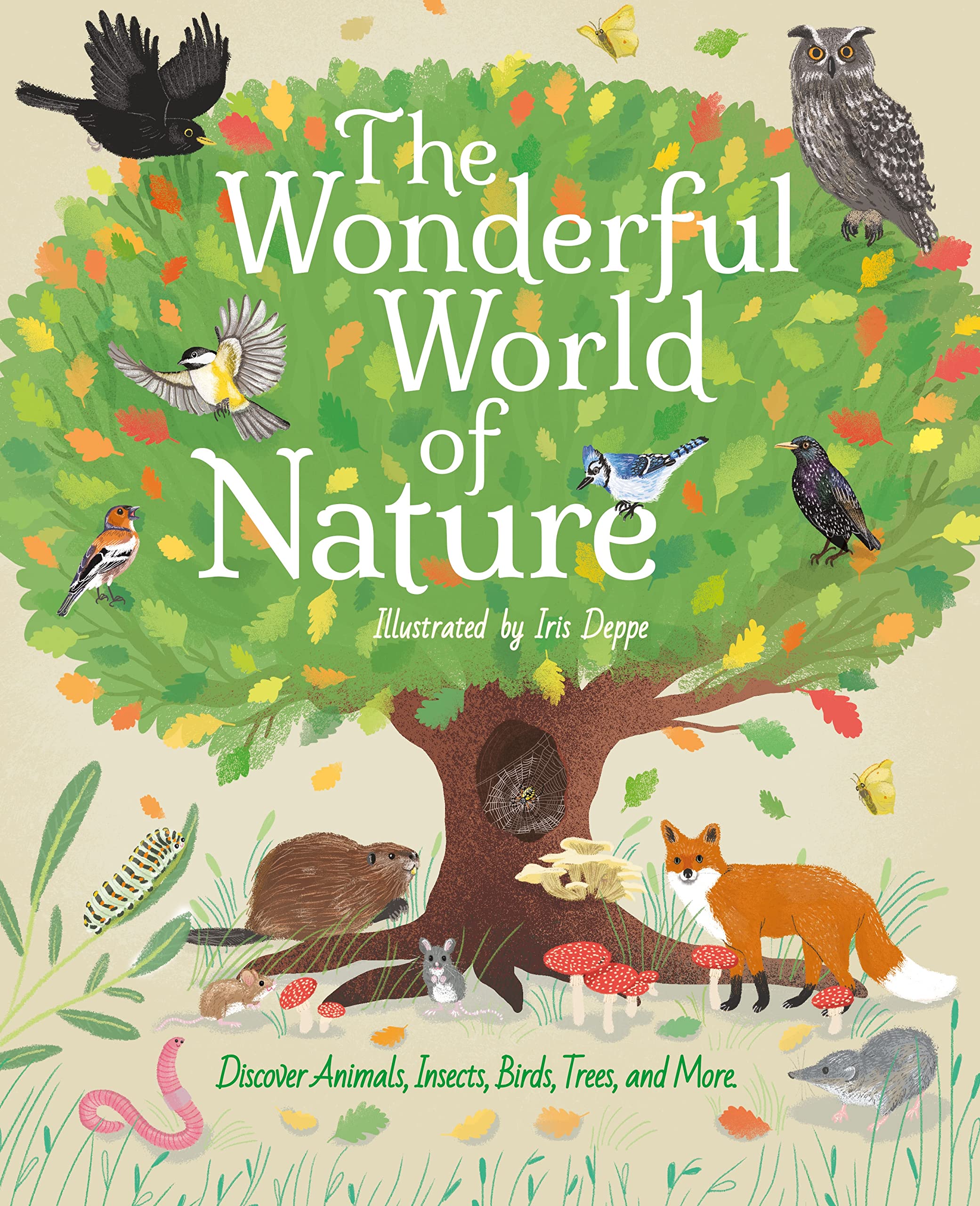 The Wonderful World of Nature: Discover Animals, Insects, Birds, Trees, and More Non-fiction