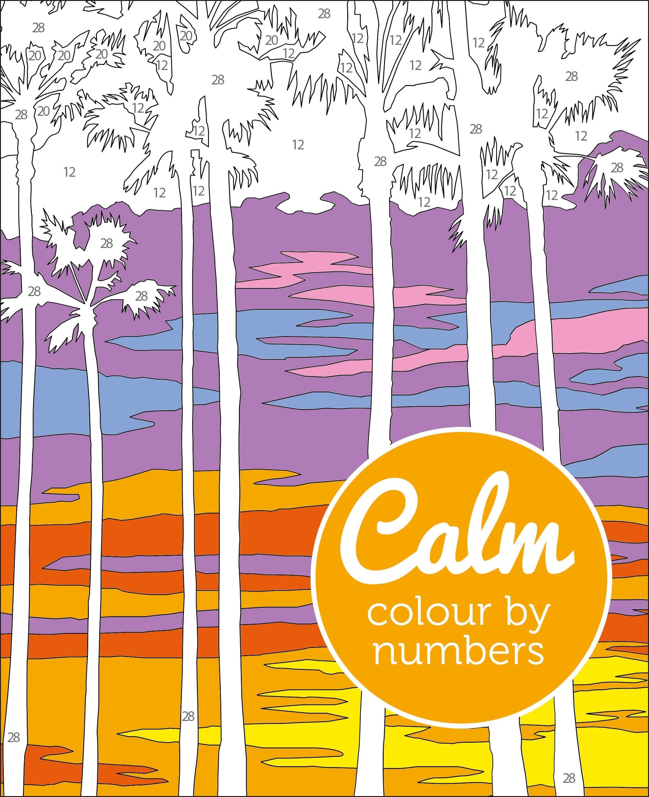 Calm Colour by Numbers (Arcturus Colour by Numbers Collection) Tiptoi & Games