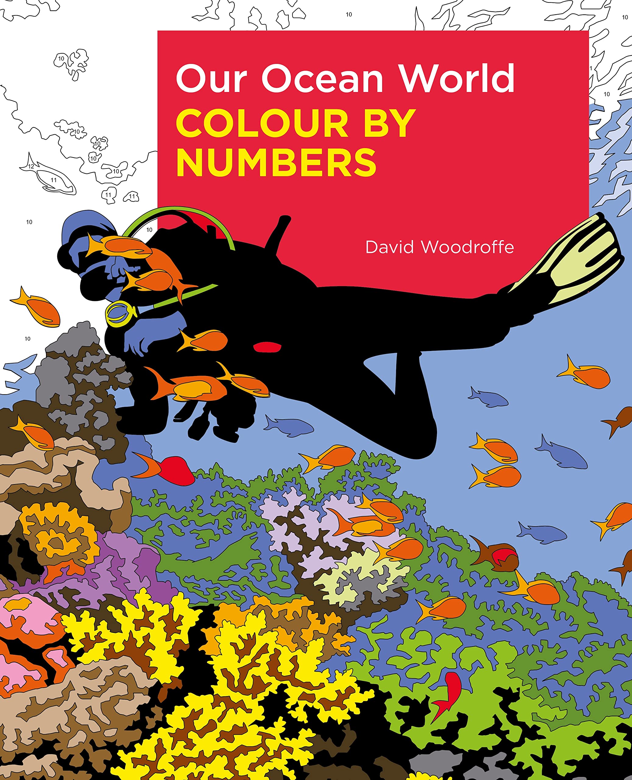 Our Ocean World Colour by Numbers (Arcturus Colour by Numbers Collection) Hobbies & Crafts
