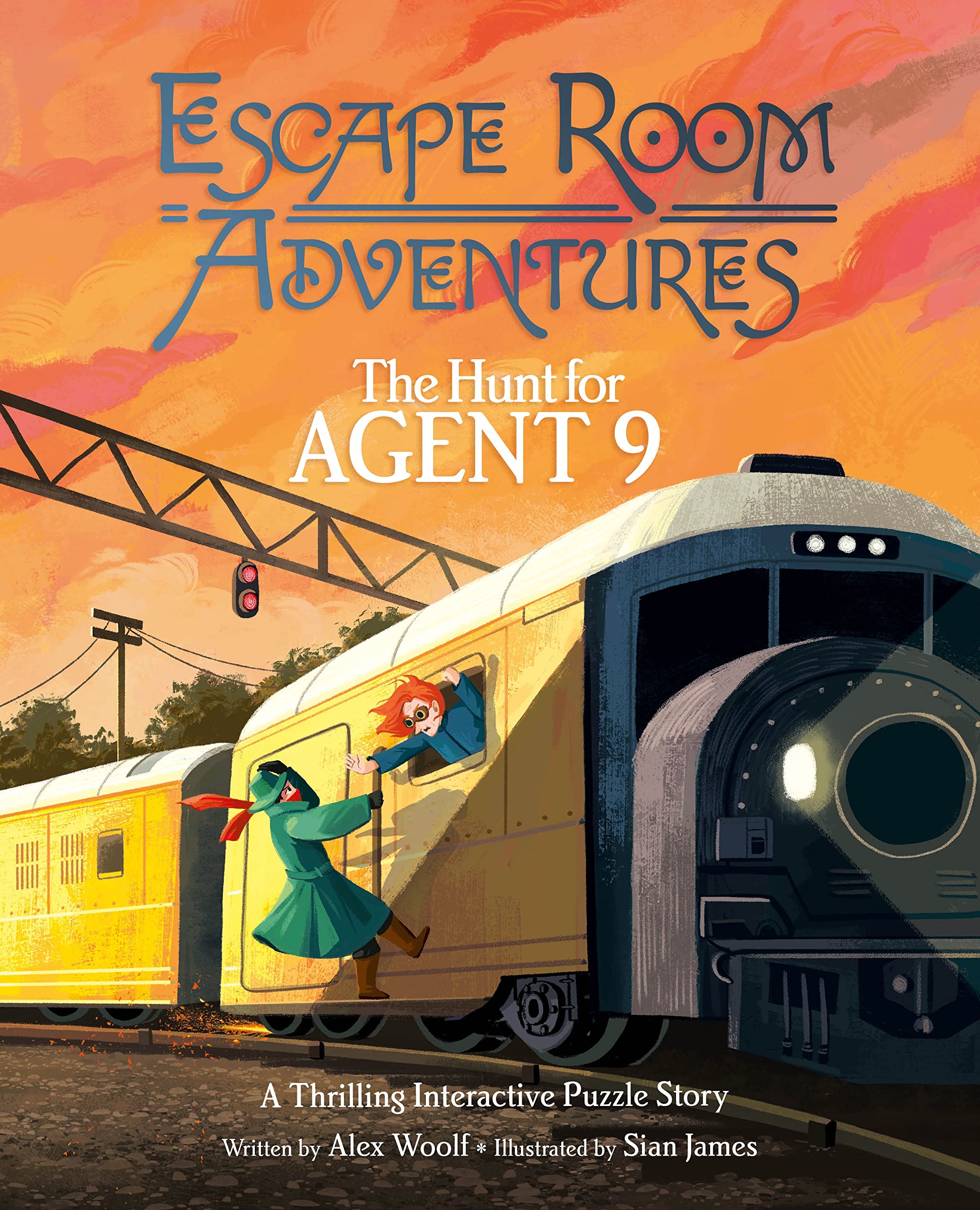 Escape Room Adventures: The Hunt for Agent 9: A Thrilling Interactive Puzzle Story (Arcturus Escape Rooms) Novels & Short Stories